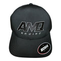 AMQ Black/Grey Aero-Tech Racing Cap - 2 For £75
