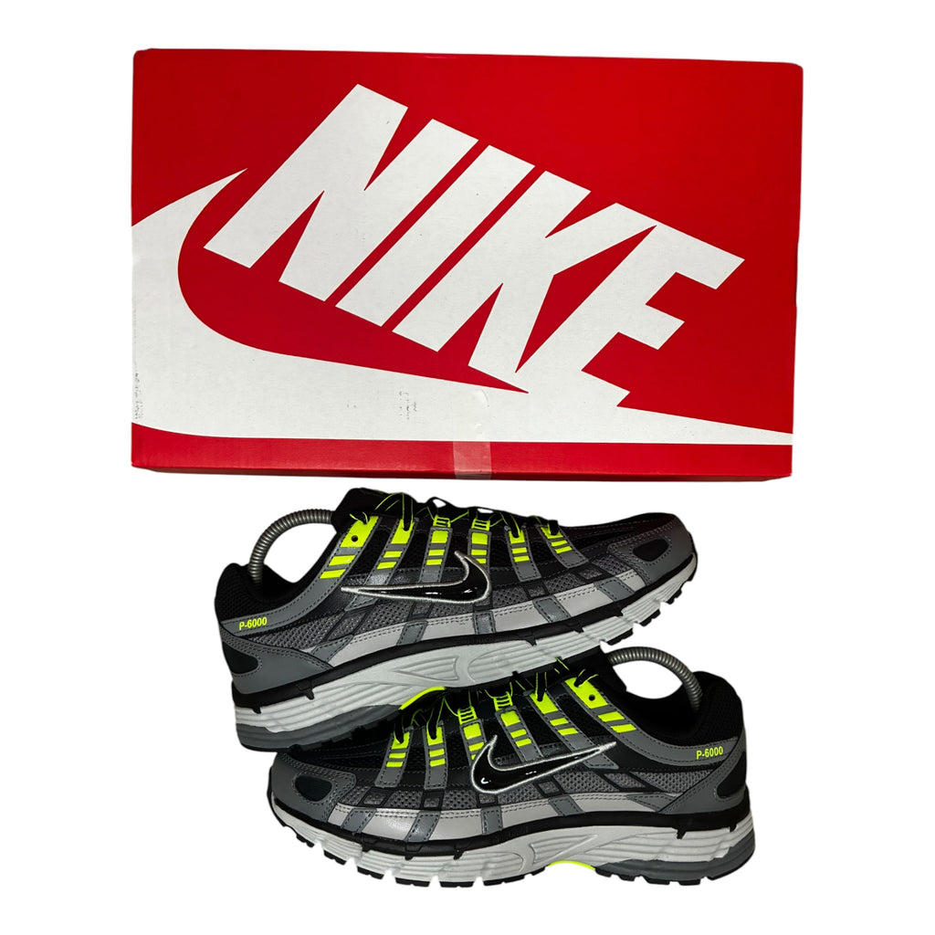 Nike P-6000 Dark Smoke Grey/Black/Neon