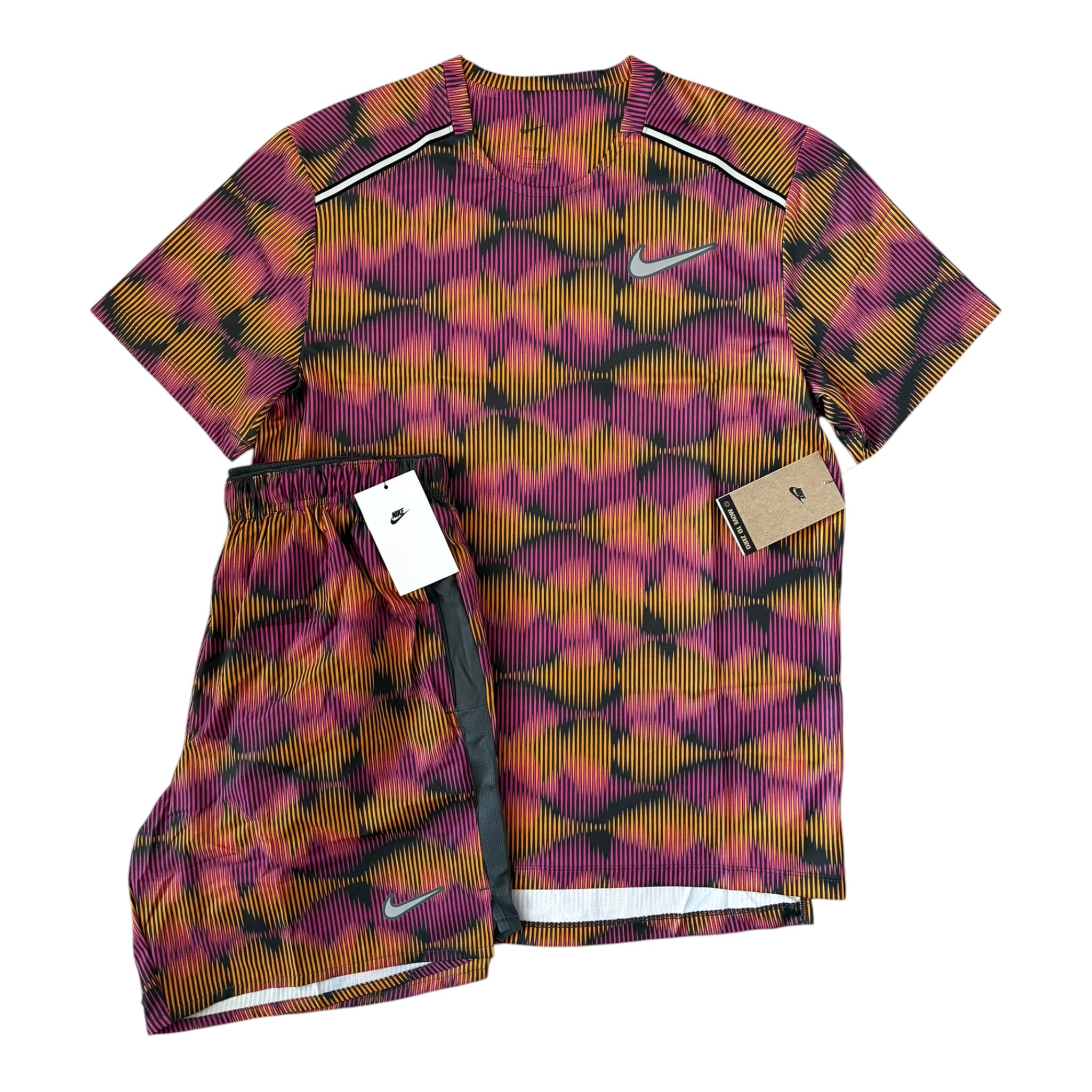 Nike Miler Soundwave Tshirt & Shorts Set