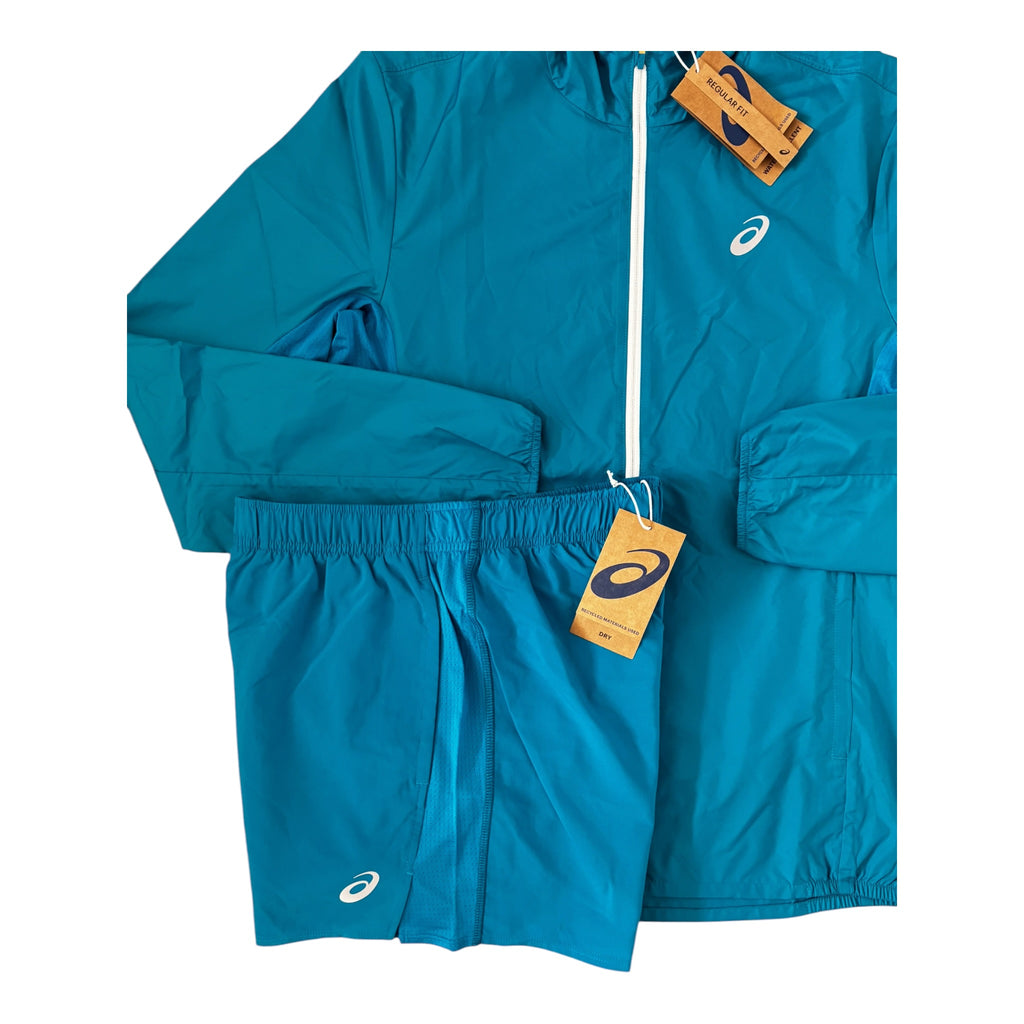 Asics Icon Jacket & Shorts Set