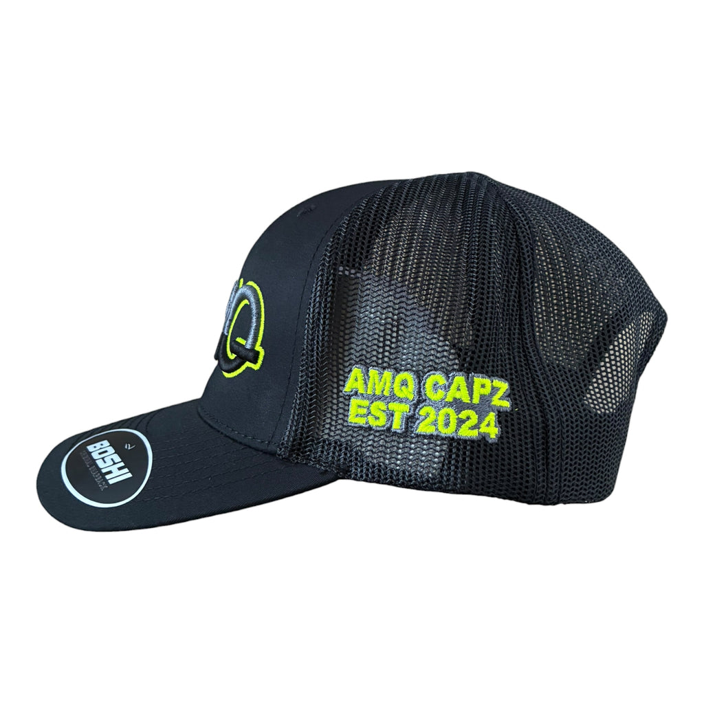 AMQ Black / OG Neon / Grey Gradient Cap - 2 for £75