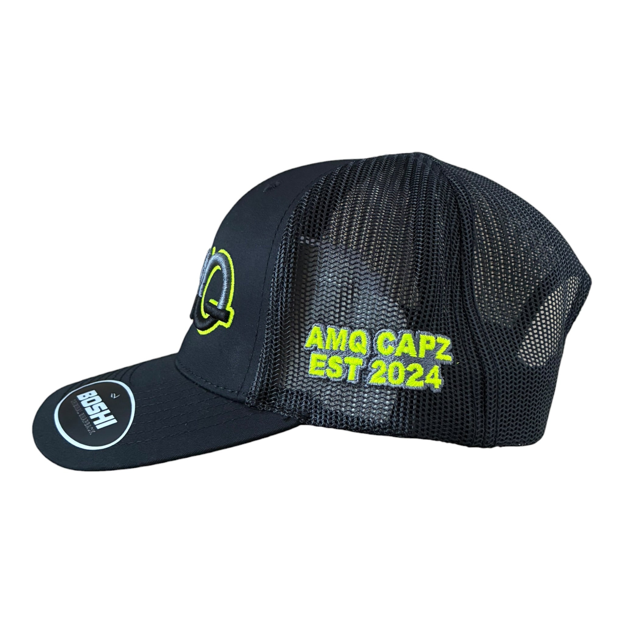 AMQ Black / OG Neon / Grey Gradient Cap - 2 for £75