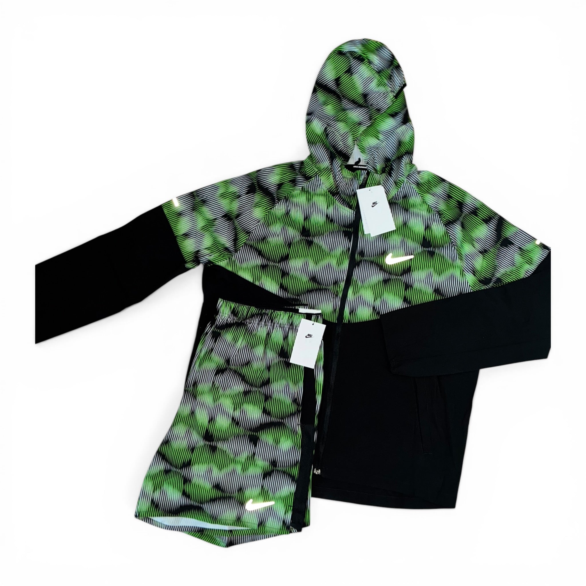 Nike Festival Soundwave Windbreaker & Shorts Set