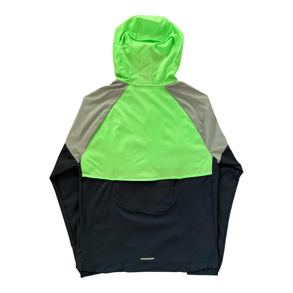Nike Miler Repel Impossibly Light Windbreaker & Shorts Set – Midnight Navy/Illusion Green/Wolf Grey