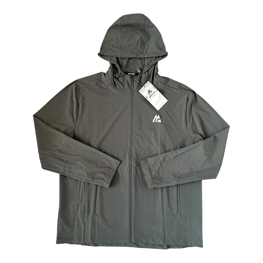 Montirex Surge Jacket & Trace Running Pant Tracksuit Set – Cement Grey