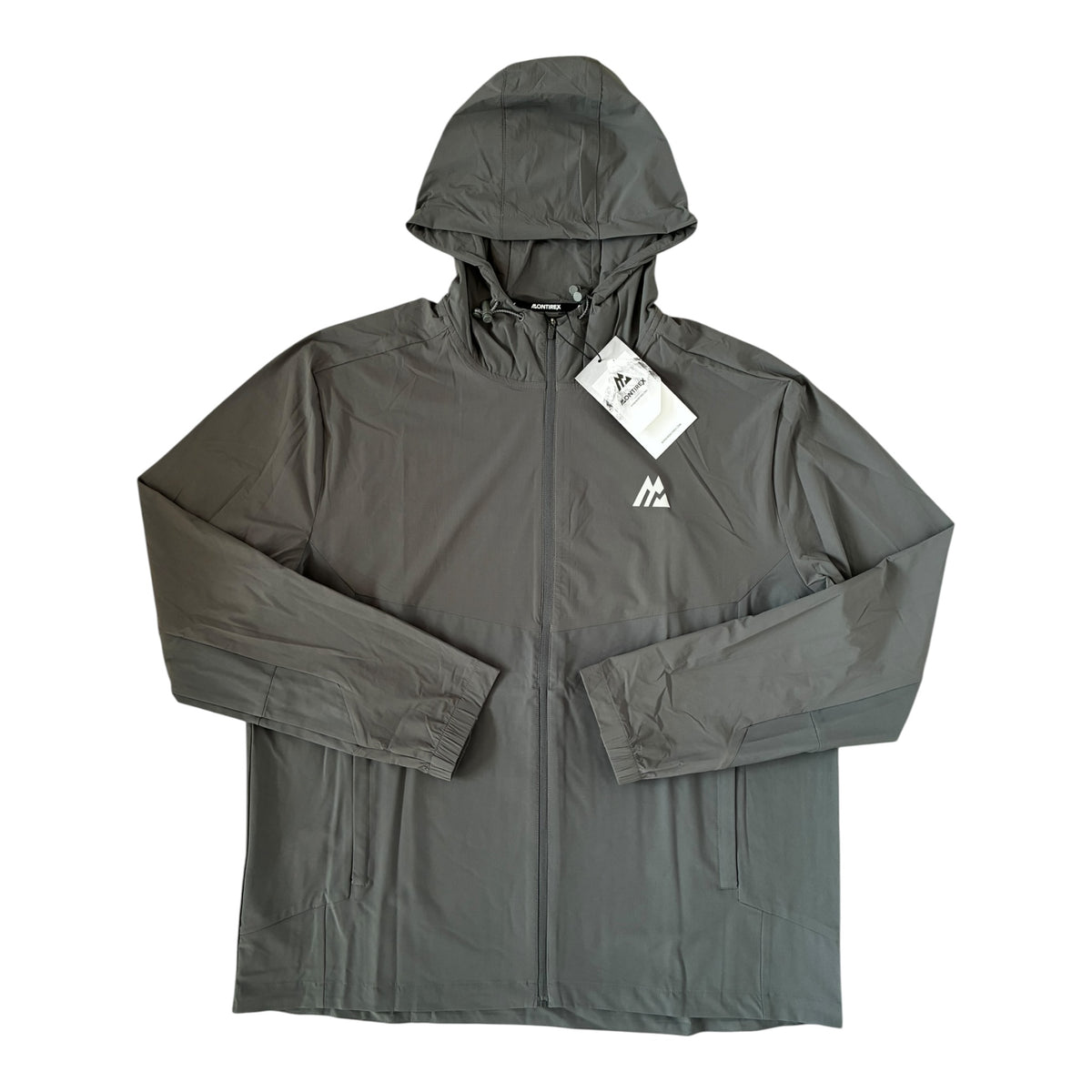 Montirex Surge Jacket & Trace Running Pant Tracksuit Set – Cement Grey
