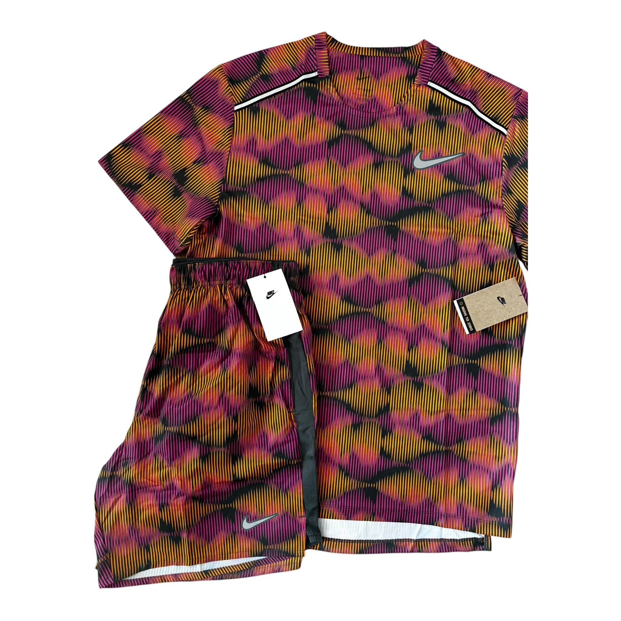 Nike Miler Soundwave Tshirt & Shorts Set