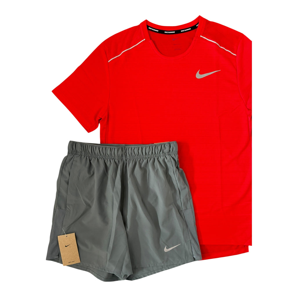 Nike Miler T-Shirt & Shorts Set