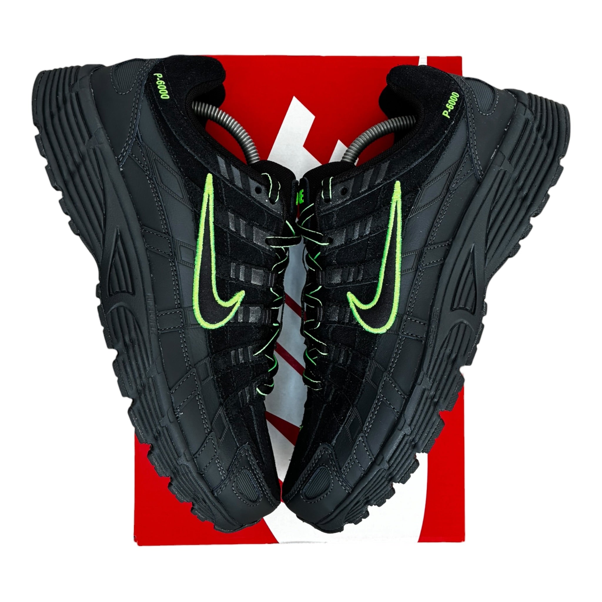 Nike P-6000 Black/Green Strike-Anthracite
