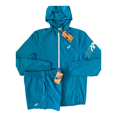 Asics Icon Jacket & Shorts Set
