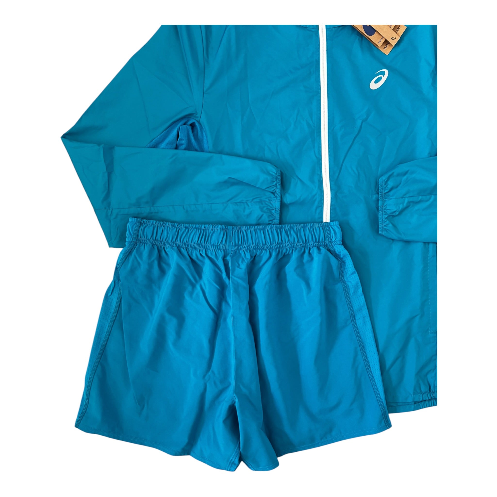 Asics Icon Jacket & Shorts Set
