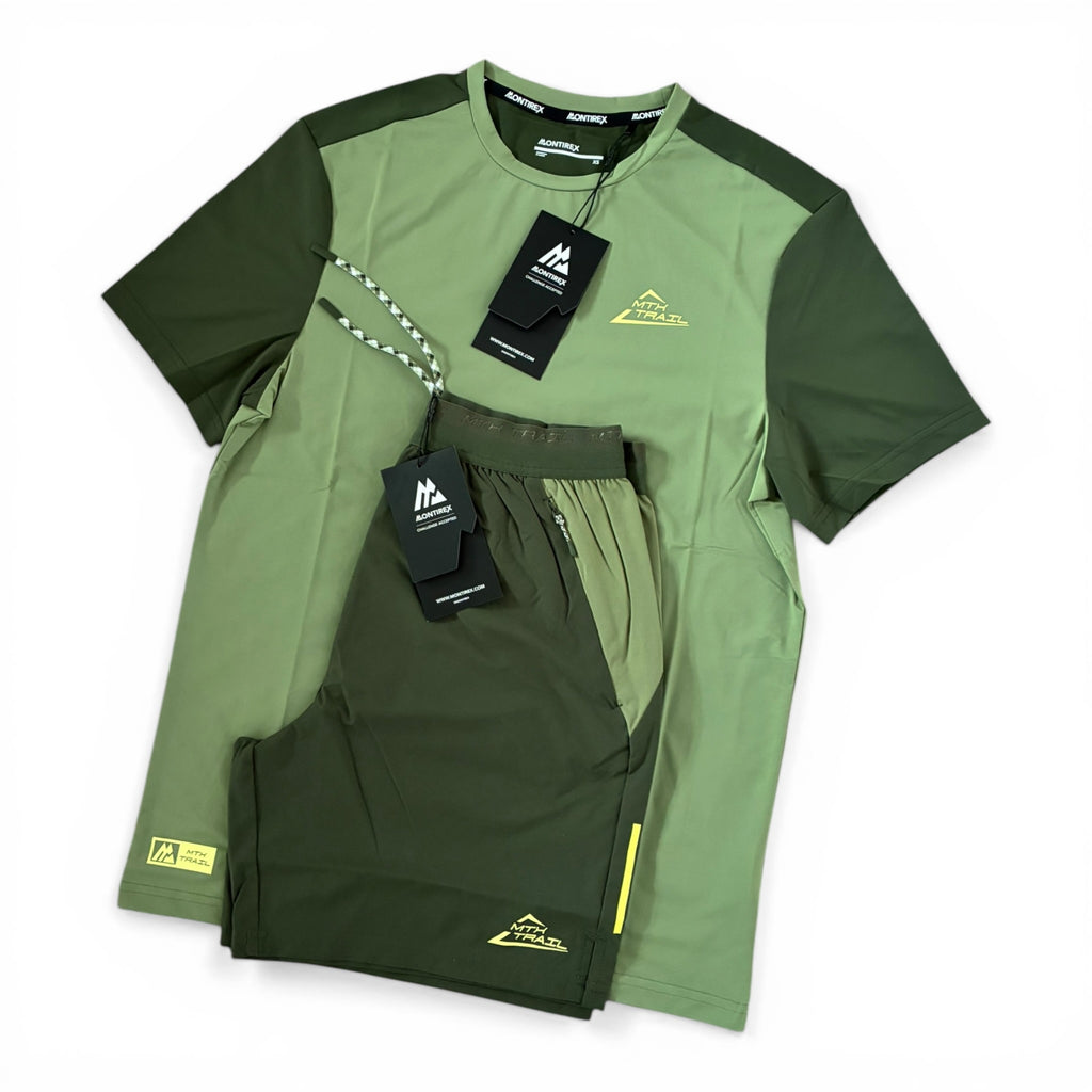 Montirex Trail Windbreaker T-Shirt & Shorts Set