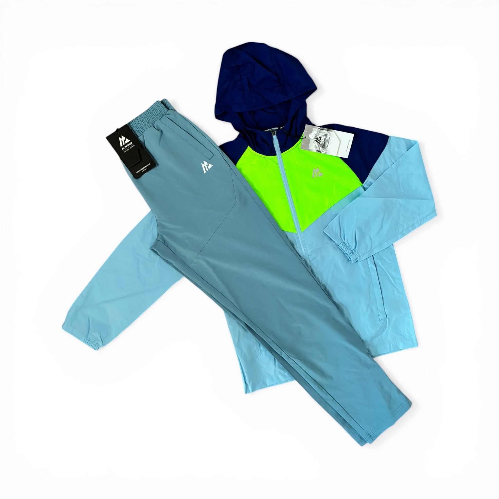 Montirex Velocity Windbreaker Jacket & Velocity Pant Tracksuit Set