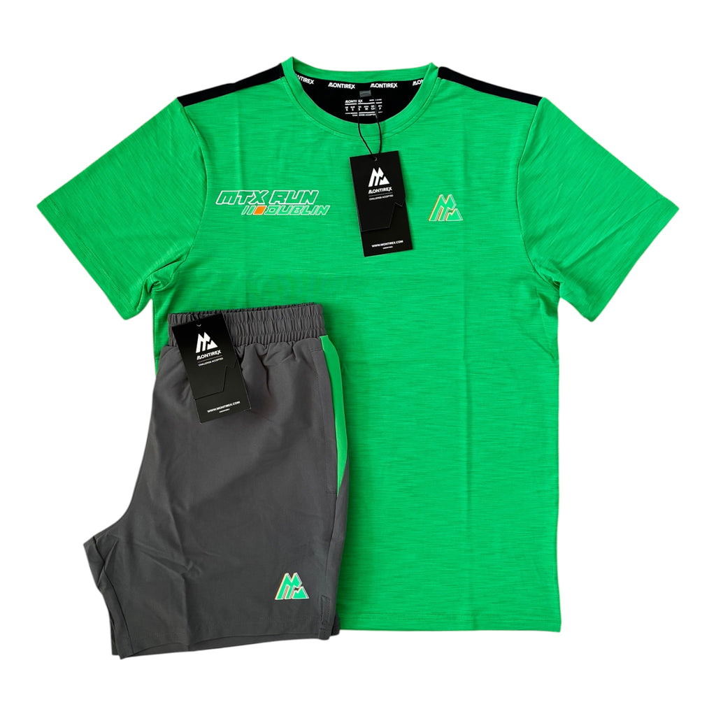 Montirex Run City Dublin T-Shirt & Shorts Set