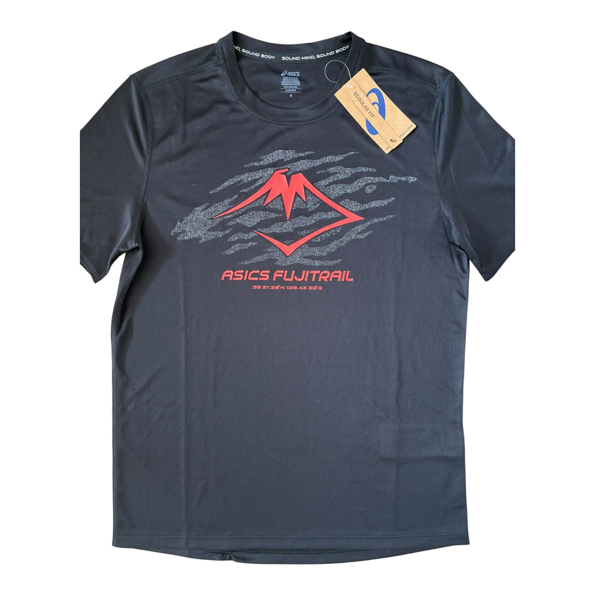 Asics Fujitrail T-Shirt & Core 5 Inch Shorts Set