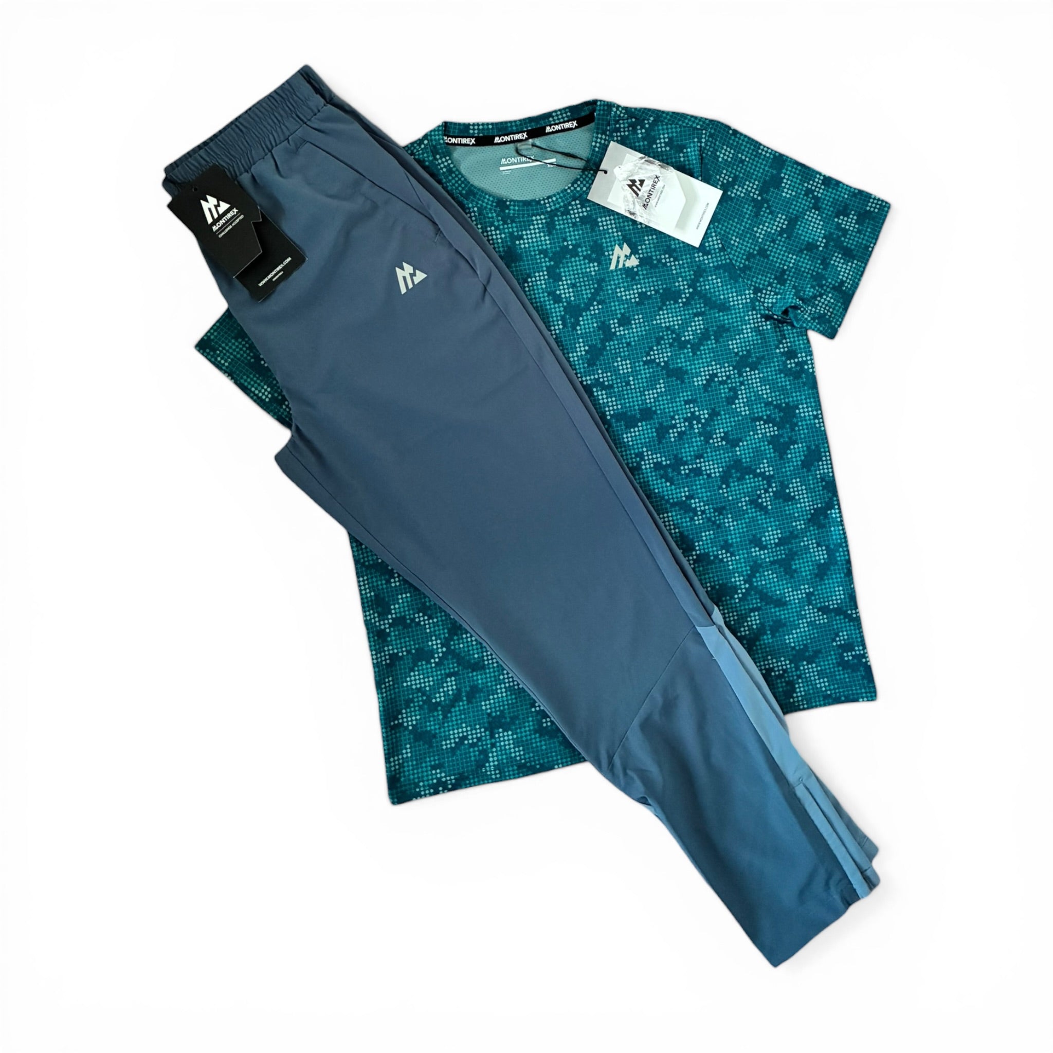 Montirex Junior Descent T-Shirt & Vortex Track Pant Set