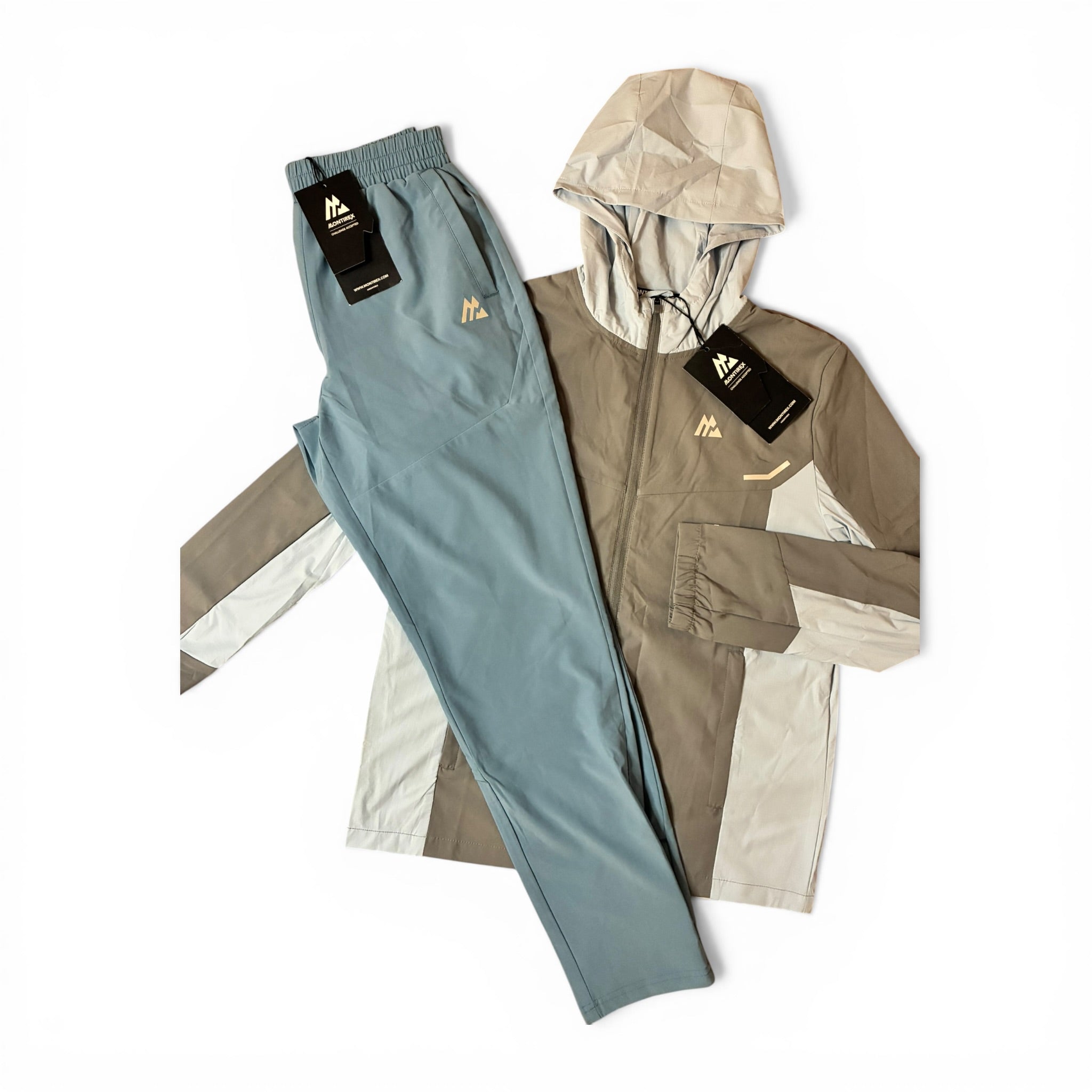Montirex Junior Vortex Windbreaker Jacket & Velocity Pant Tracksuit Set