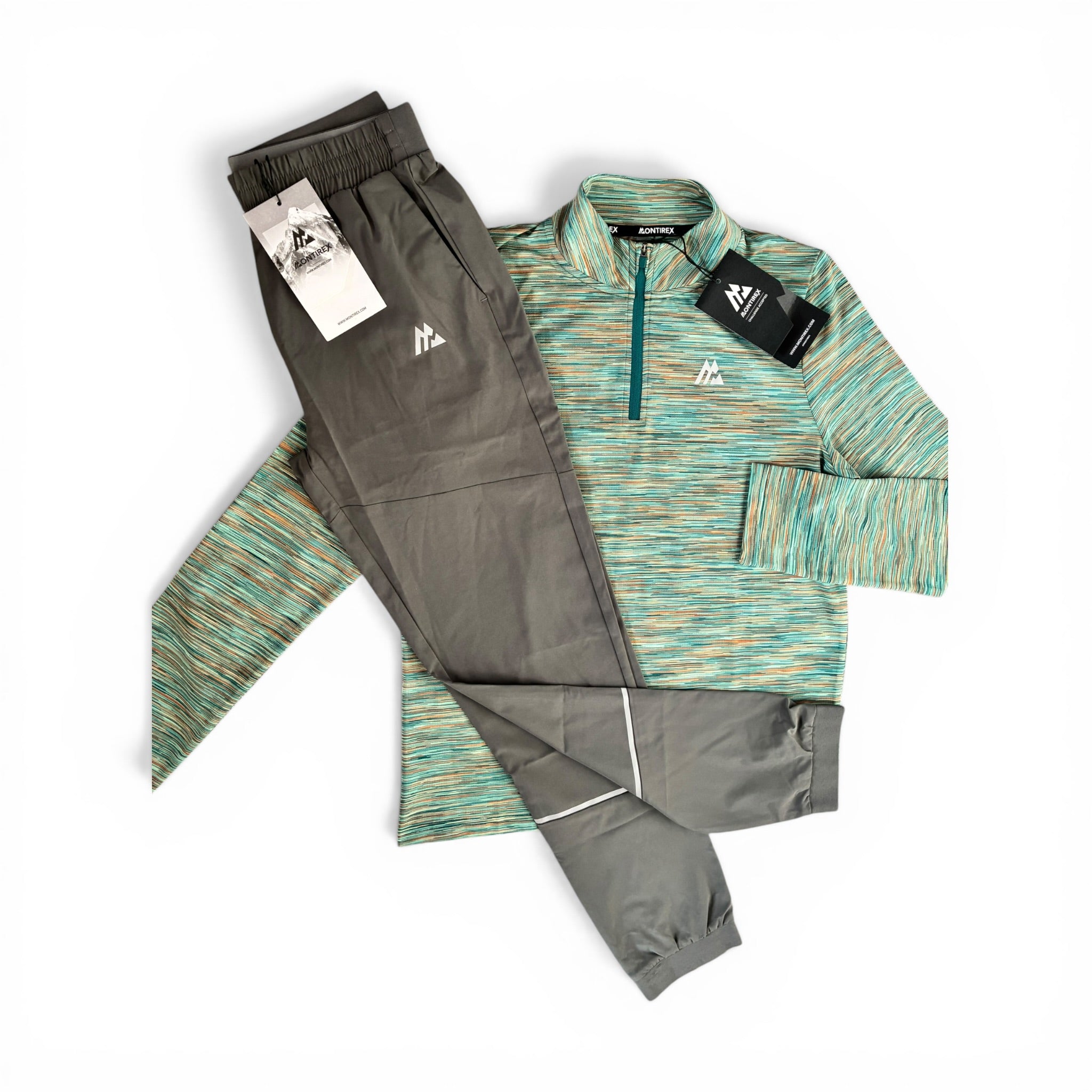 Montirex Junior Trail 2.0 1/4 Zip & Track 2.0 Pant Tracksuit Set