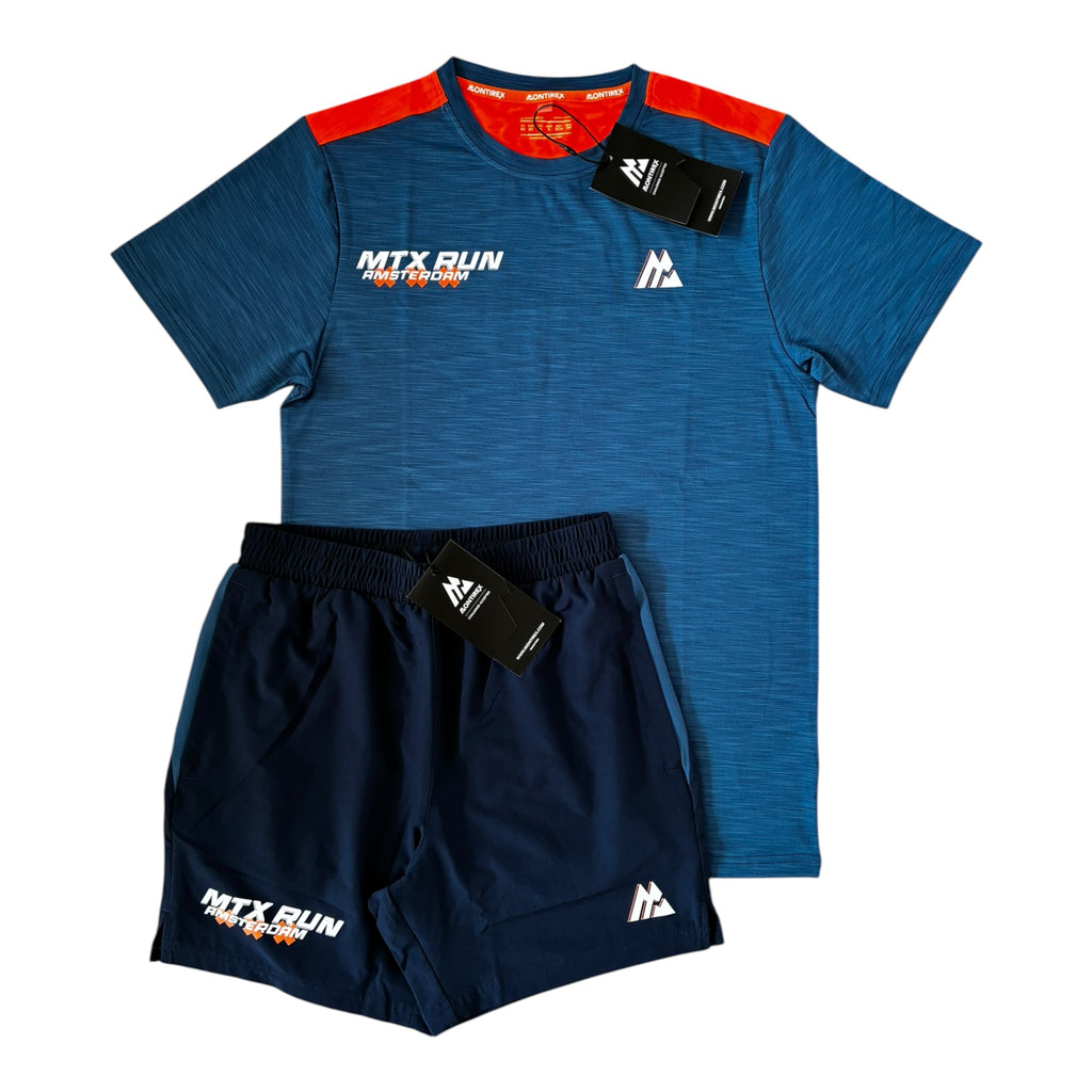 Montirex Run City Amsterdam T-Shirt & Shorts Set