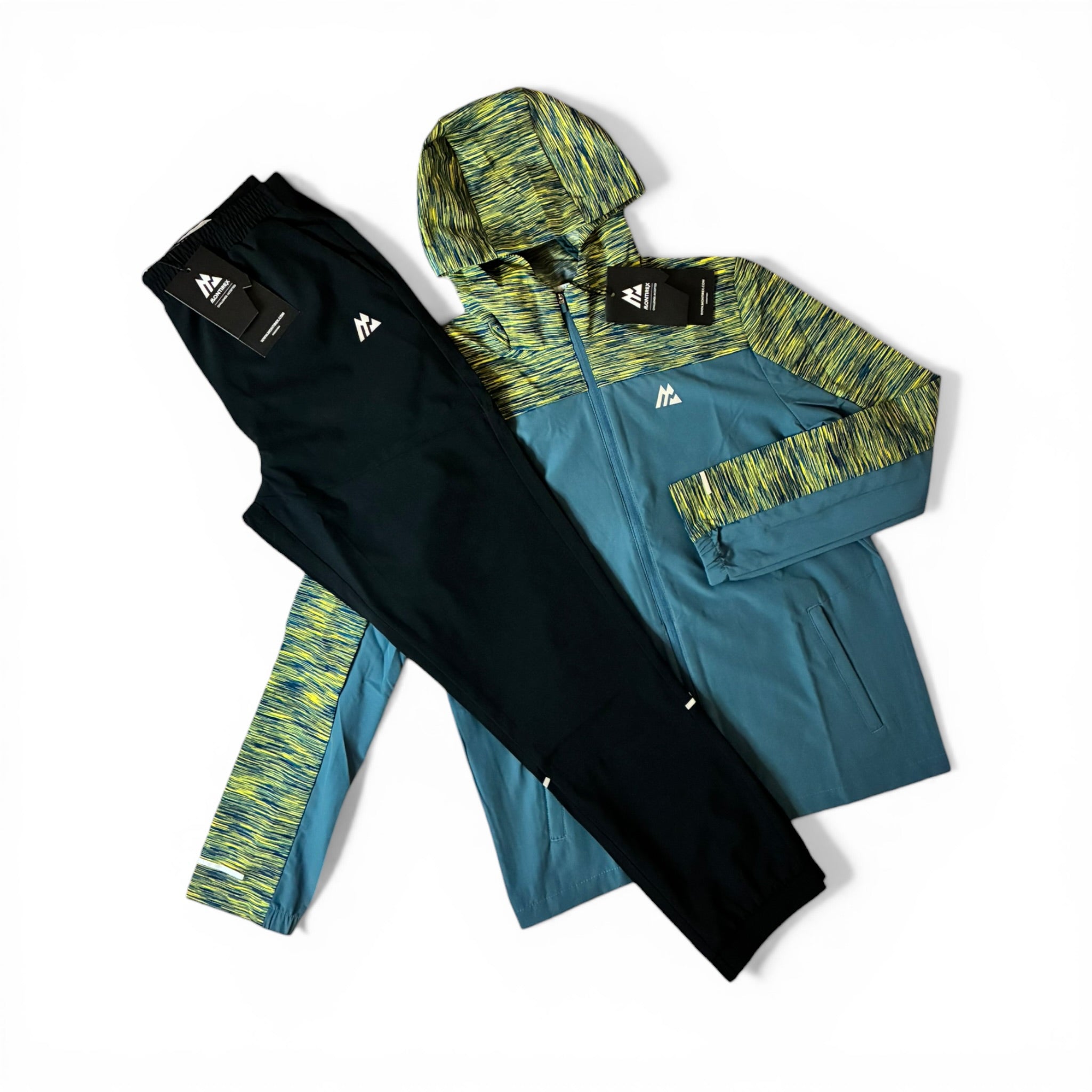 Montirex Junior Trail Windbreaker Jacket & Track 2.0 Pant Tracksuit Set