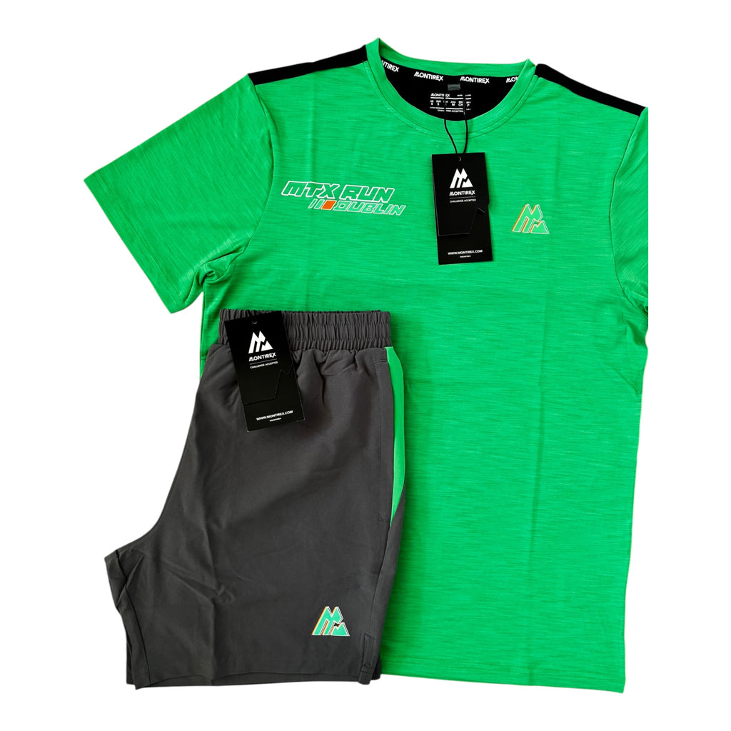 Montirex Run City Dublin T-Shirt & Shorts Set
