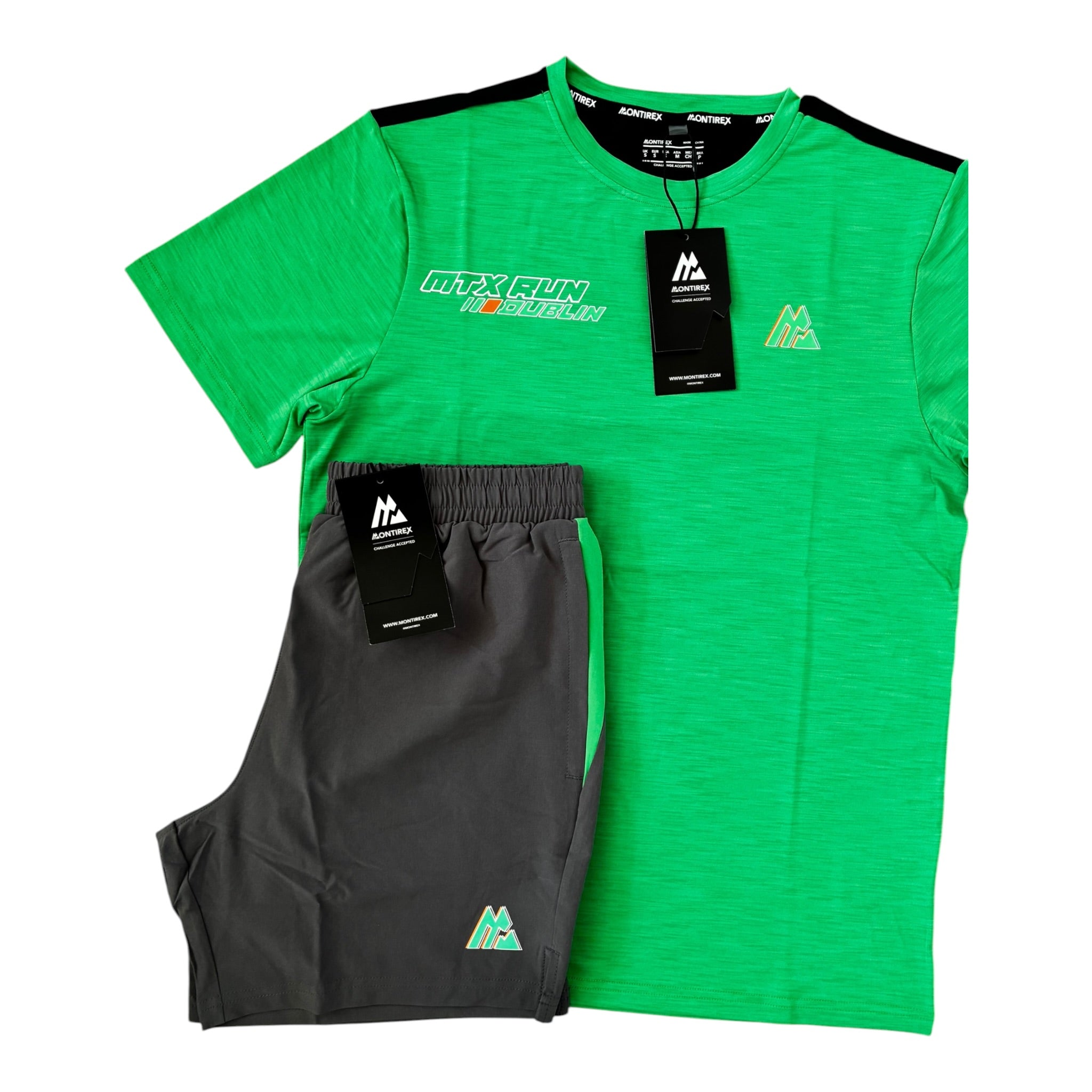 Montirex Run City Dublin T-Shirt & Shorts Set