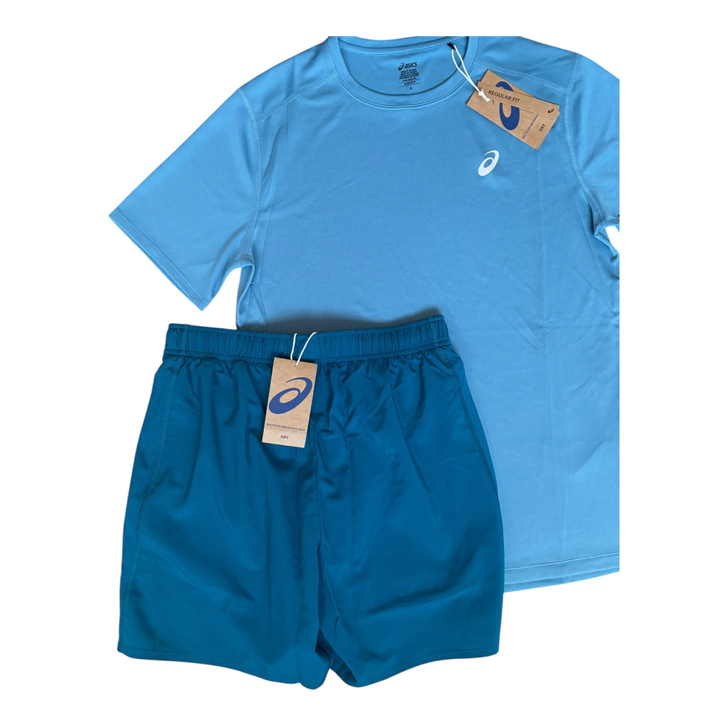 Asics Icon SS T-Shirt & Shorts Set