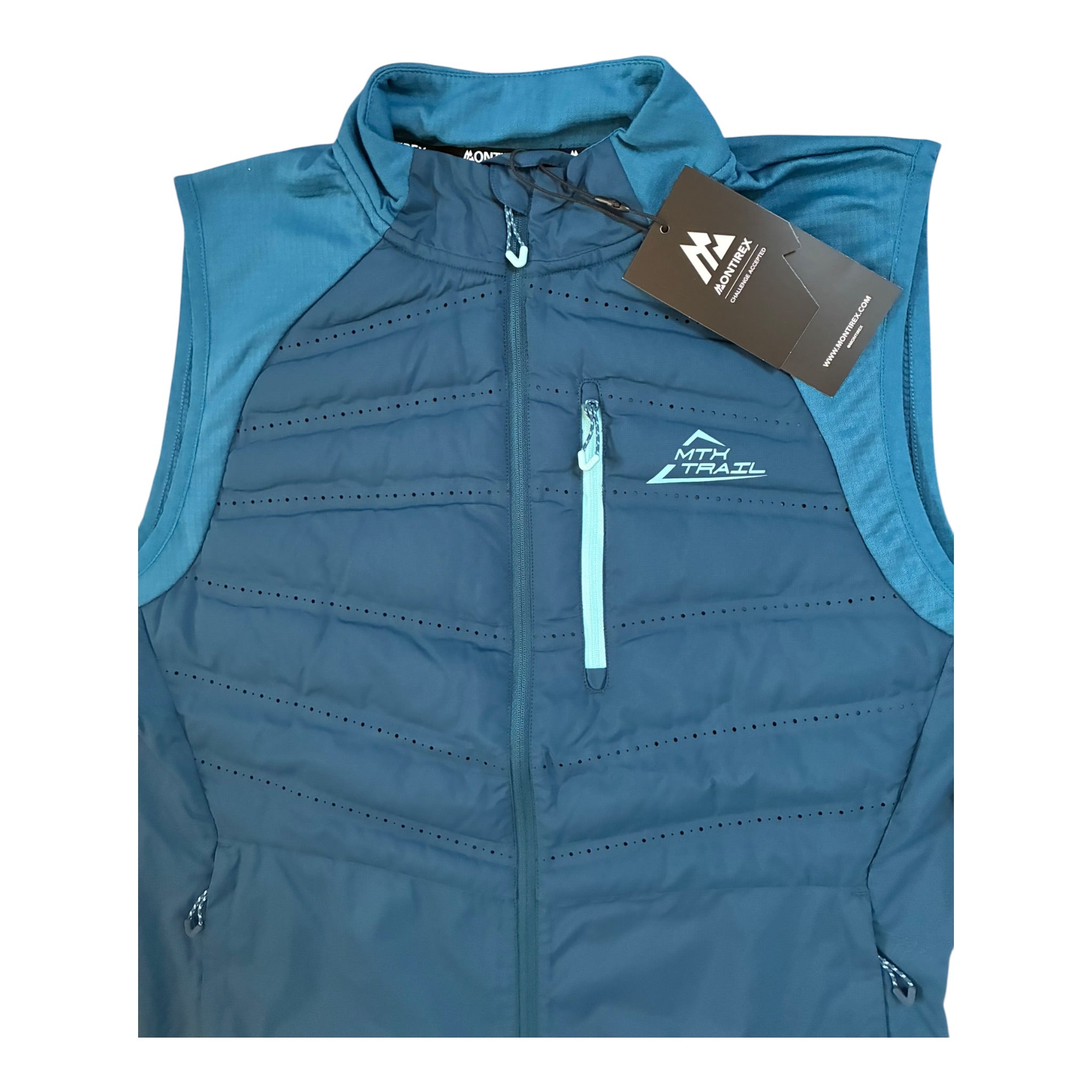 Montirex Trail Triax Gilet – Abyssal/Atlantic Blue
