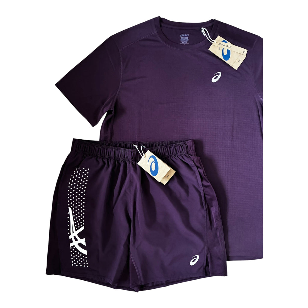 Asics Icon SS T-Shirt & Shorts Set
