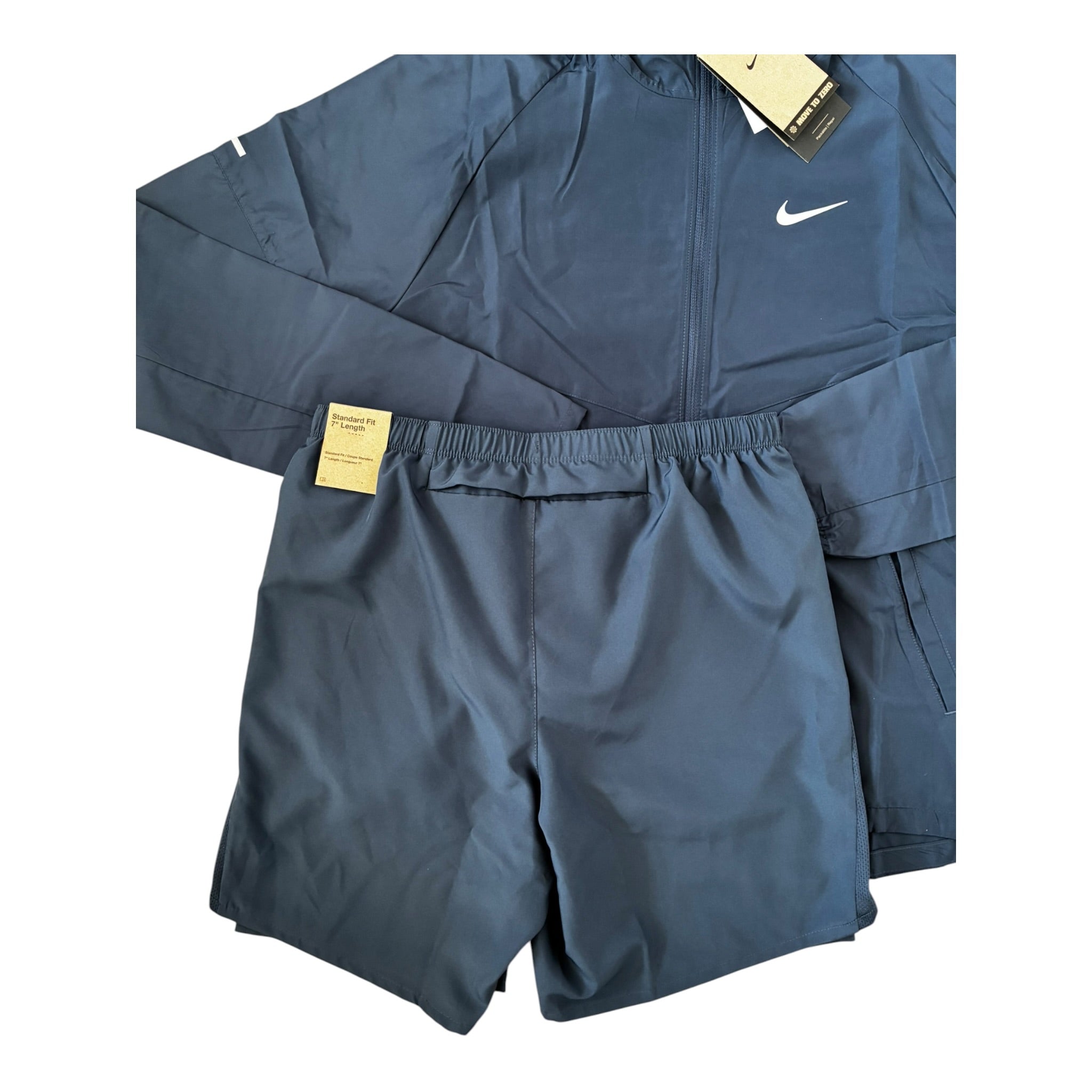 Nike Miler Repel UV Windrunner Jacket & Shorts Set