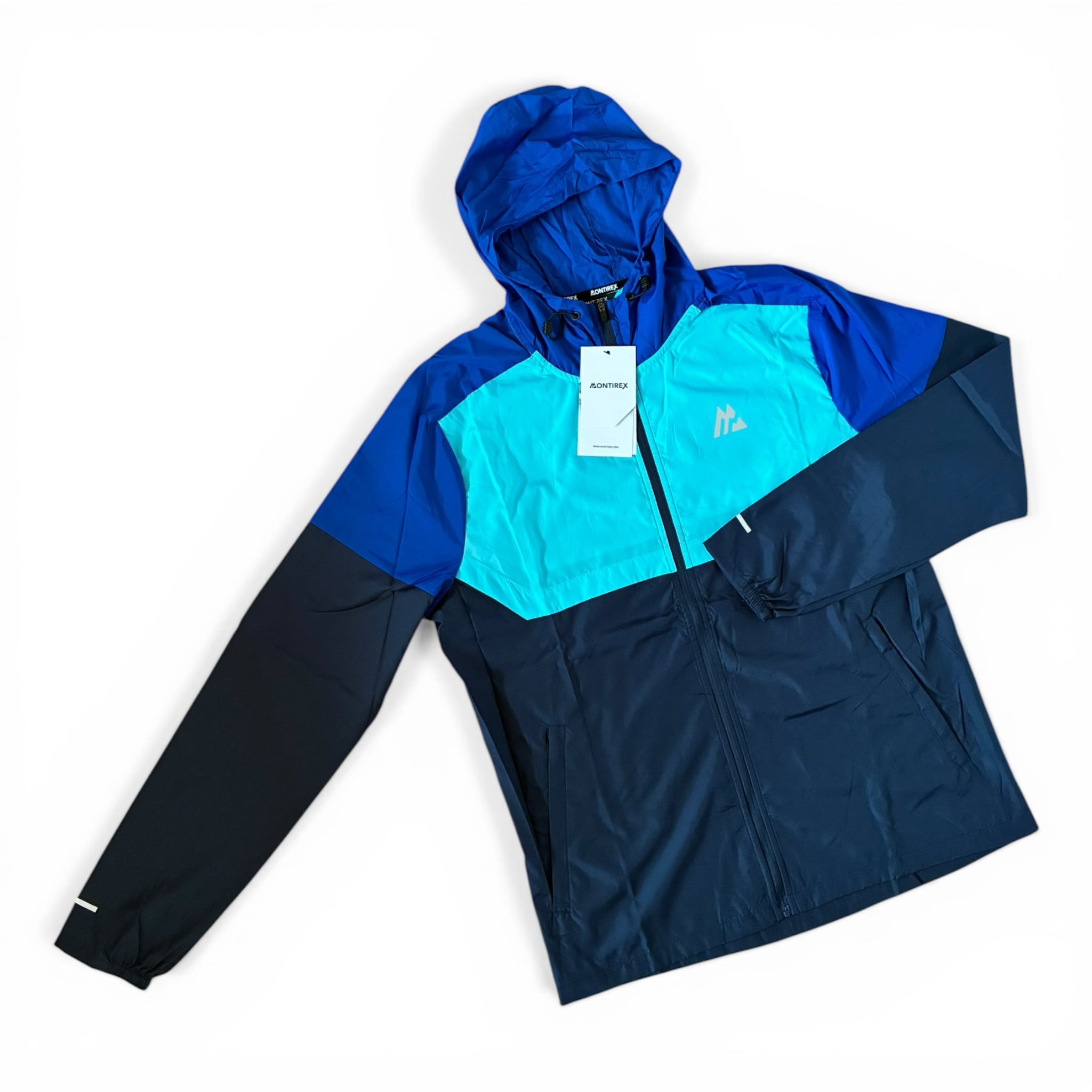Montirex Trek 2.0 Windbreaker & Vector T-Shirt & Shorts Set
