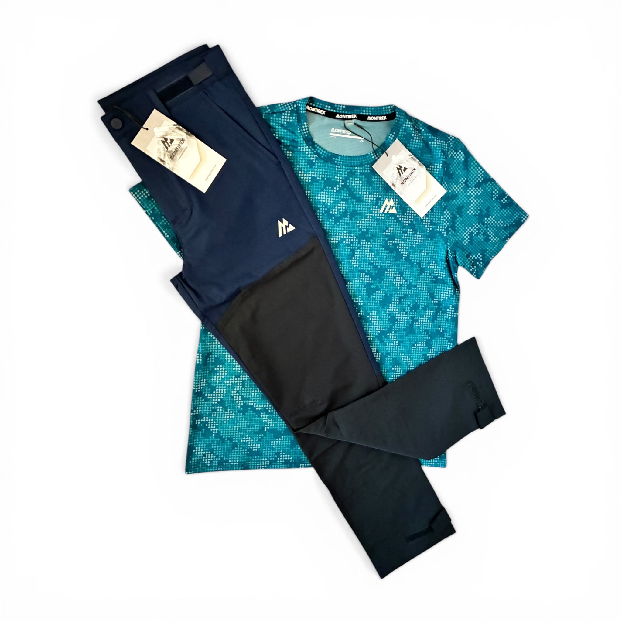 Montirex Junior Descent Printed T-Shirt & Storm Outdoor Pant Set