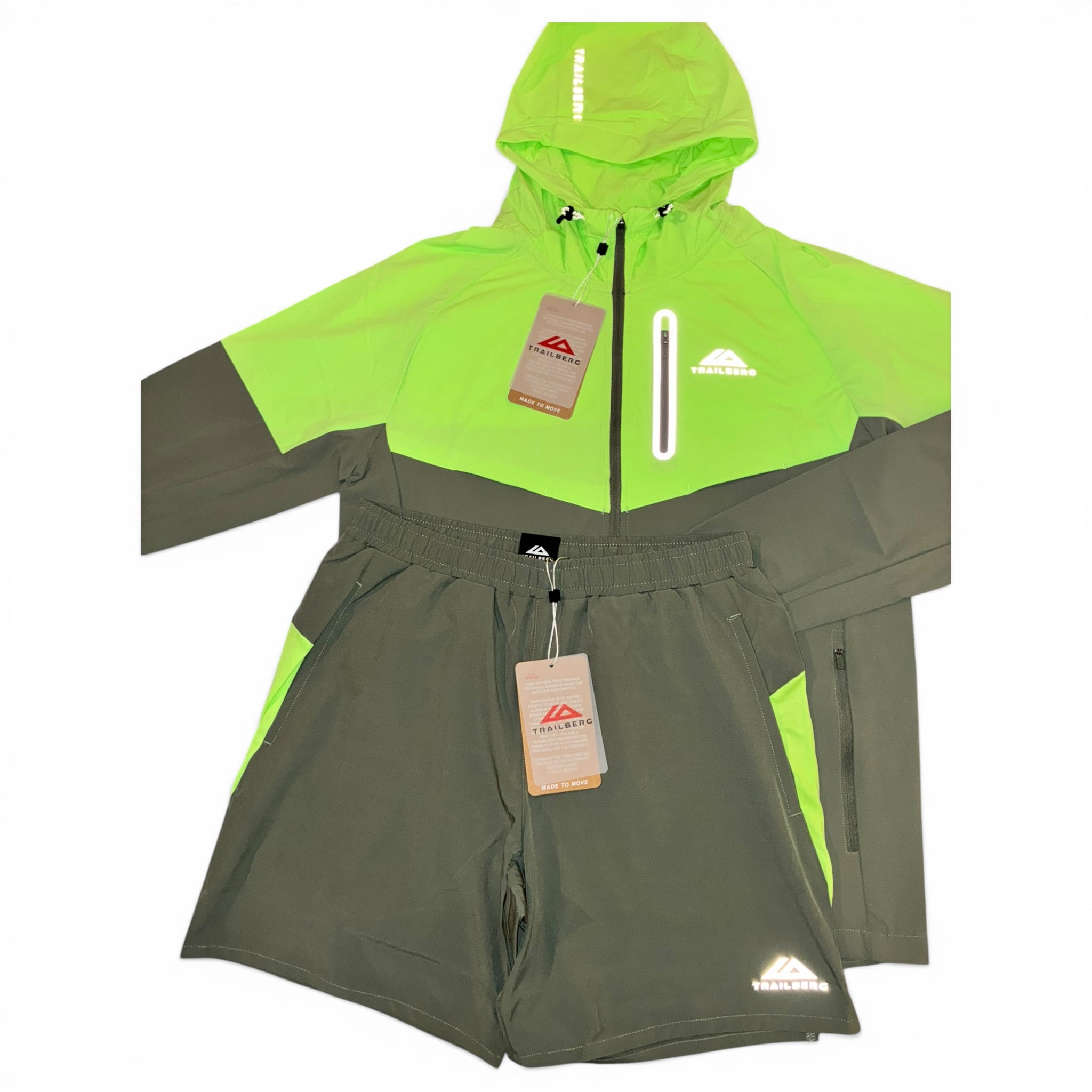 Trailberg Cloud Windbreaker & Shorts Set