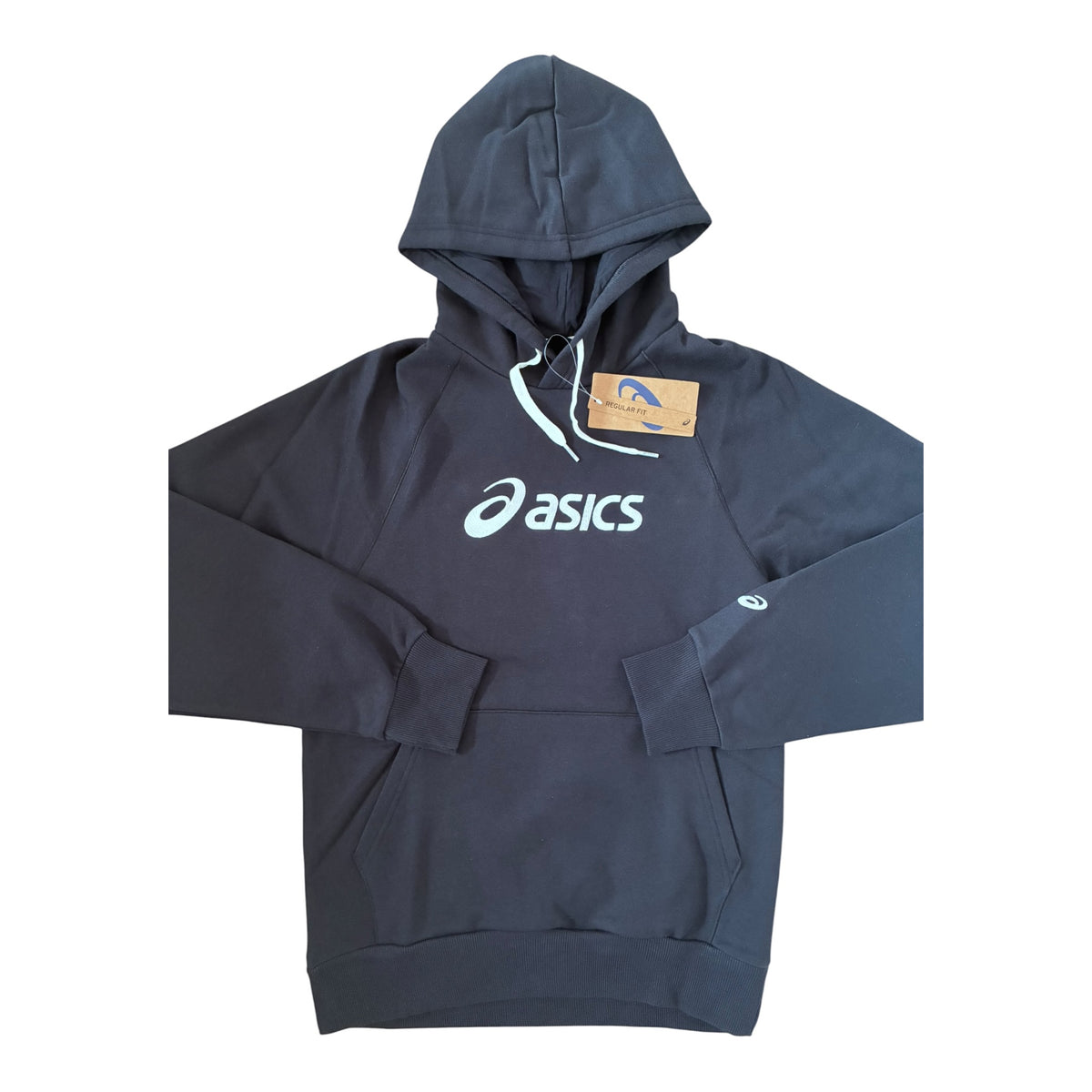 Asics Logo Fleece Pullover Tracksuit Set – Performance Black