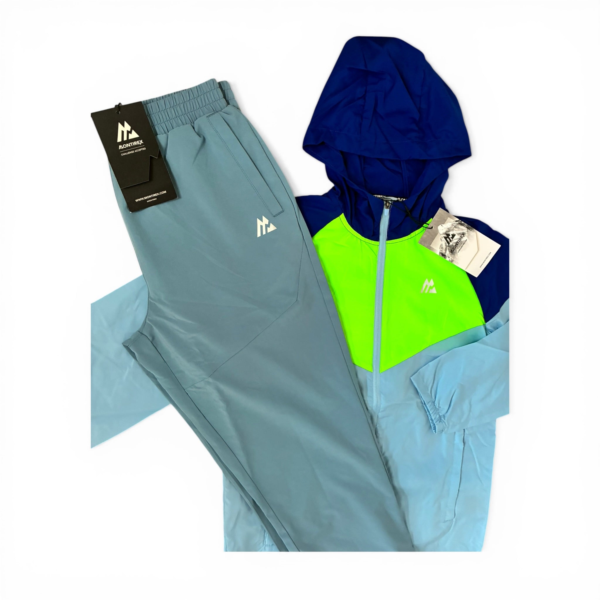Montirex Velocity Windbreaker Jacket & Velocity Pant Tracksuit Set