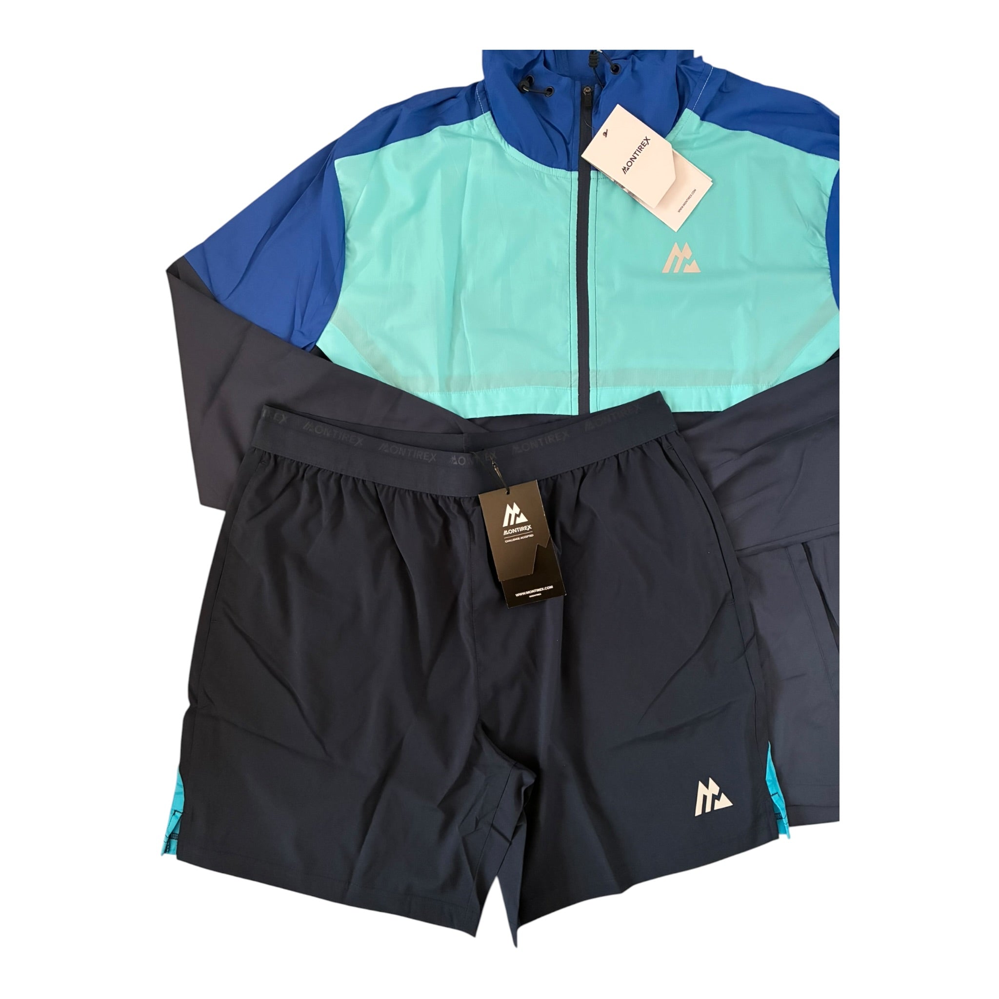 Montirex Trek 2.0 Windbreaker & Cube Shorts Set