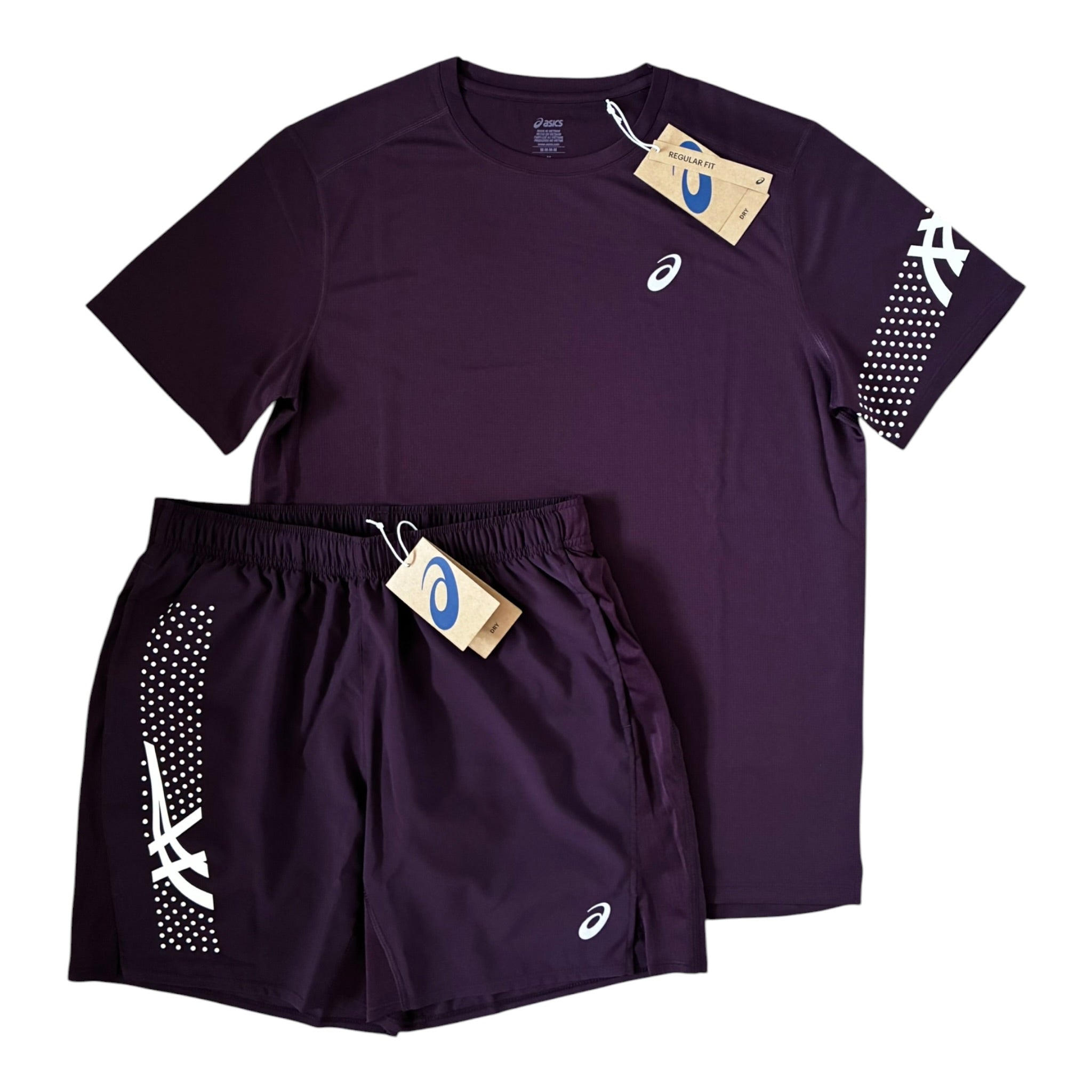 Asics Icon SS T-Shirt & Shorts Set