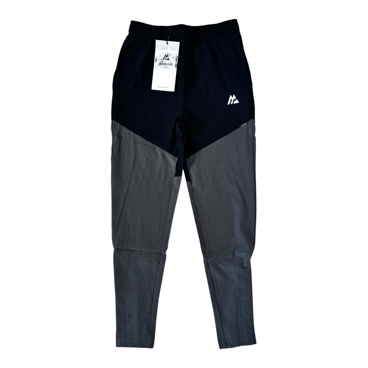 Montirex Junior Rush 2.0 Tracksuit Bottoms – Black/Asphalt/Grey