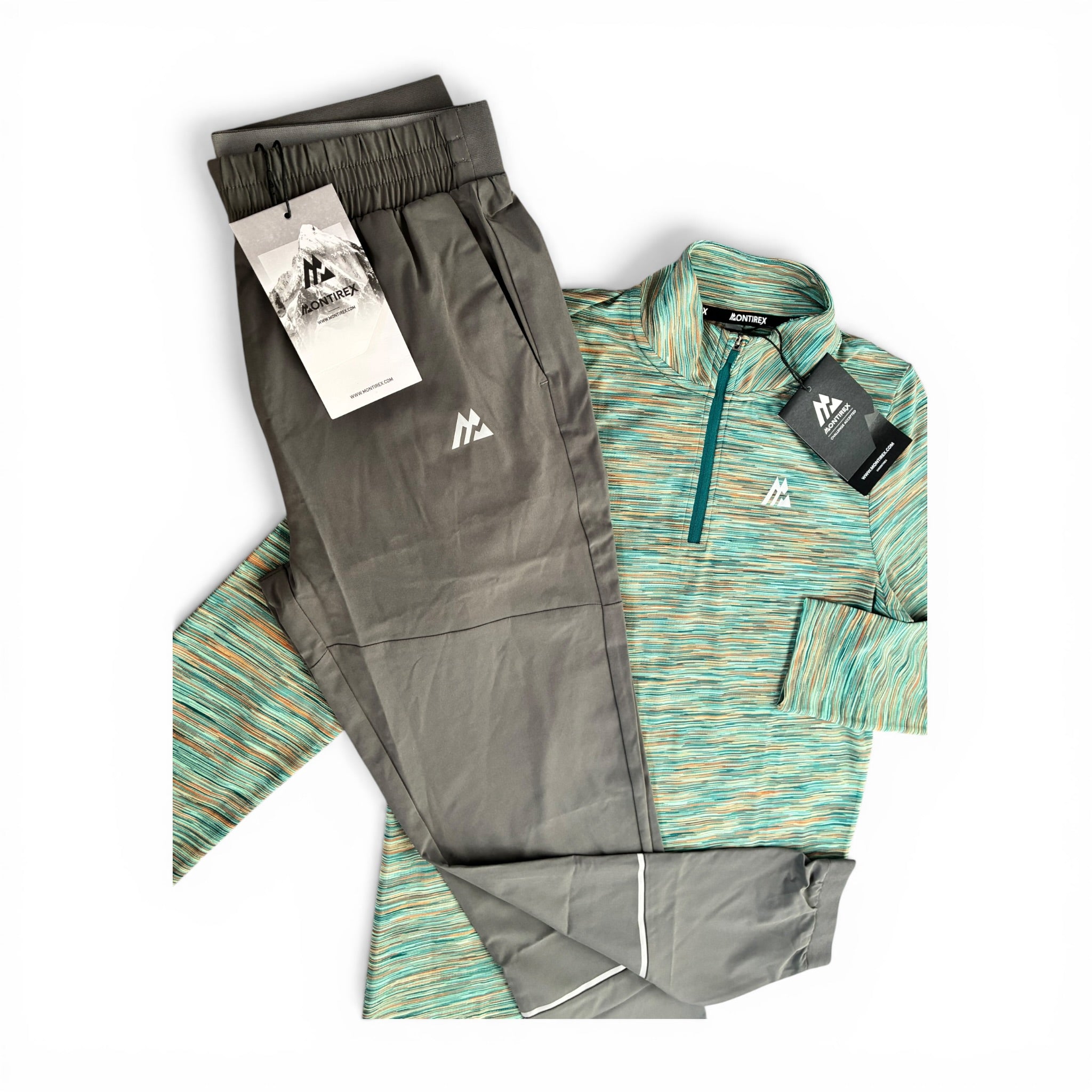 Montirex Junior Trail 2.0 1/4 Zip & Track 2.0 Pant Tracksuit Set