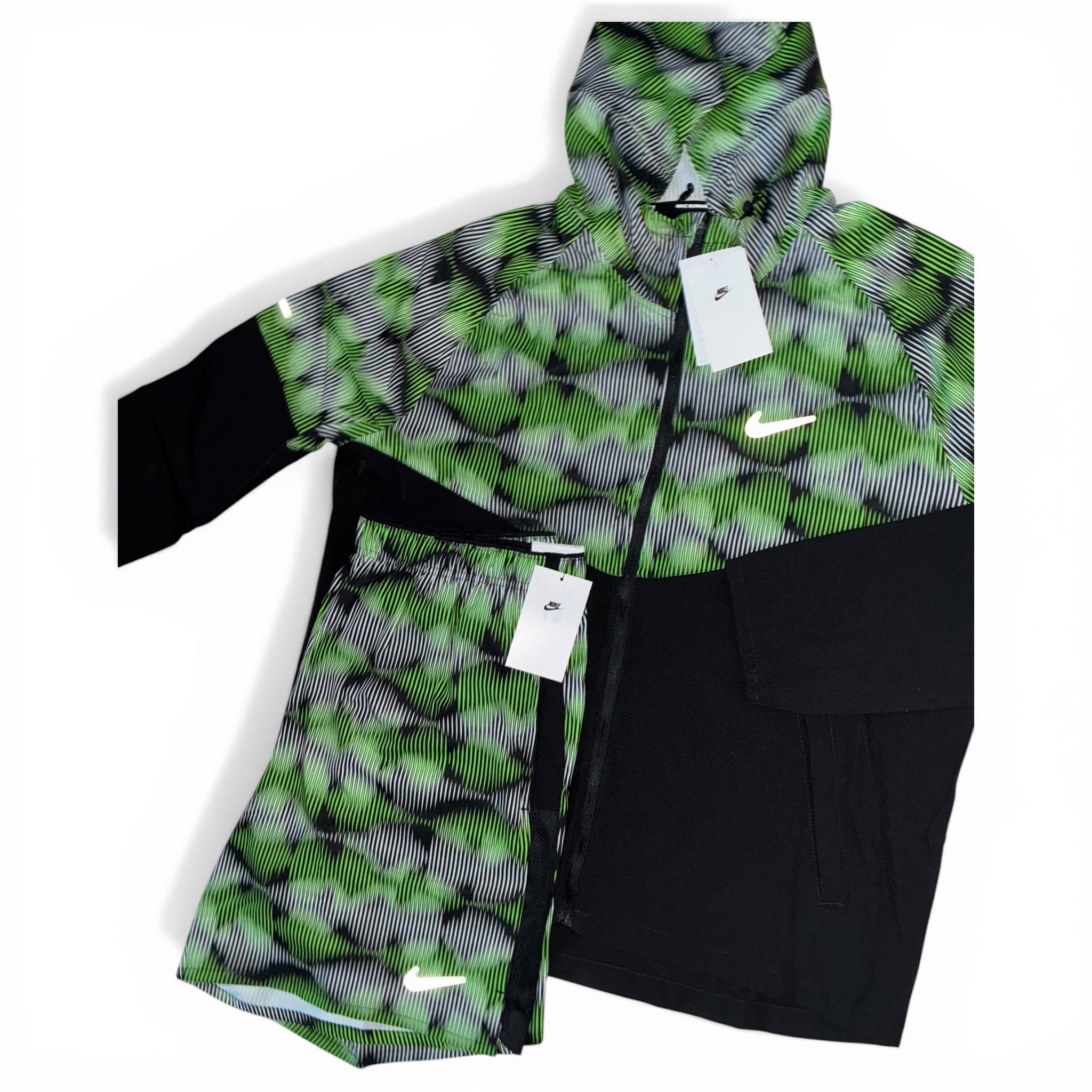 Nike Festival Soundwave Windbreaker & Shorts Set