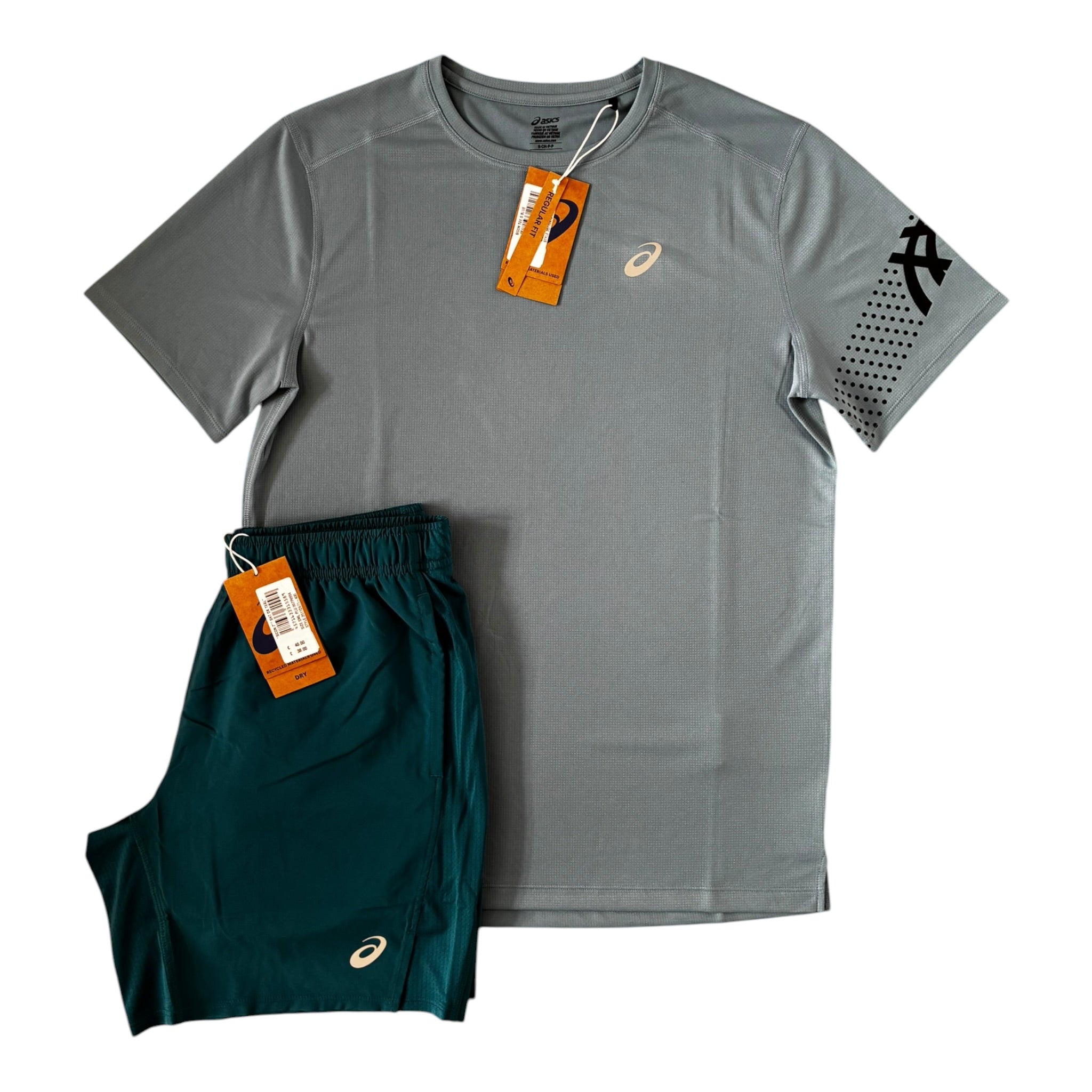 Asics Icon SS T-Shirt & Shorts Set