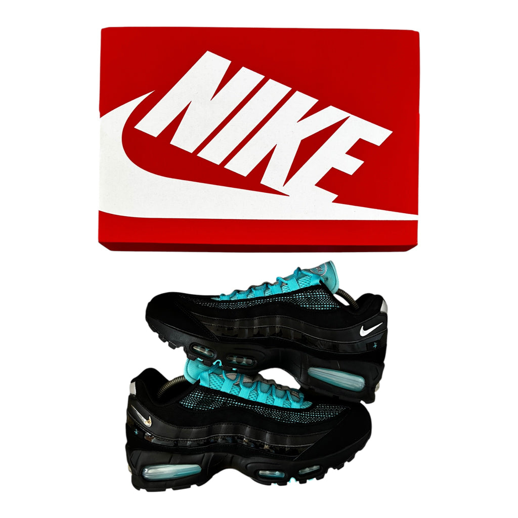 Nike Air Max 95 Big Bubble Scorpion – Black/Chrome/Gamma Blue