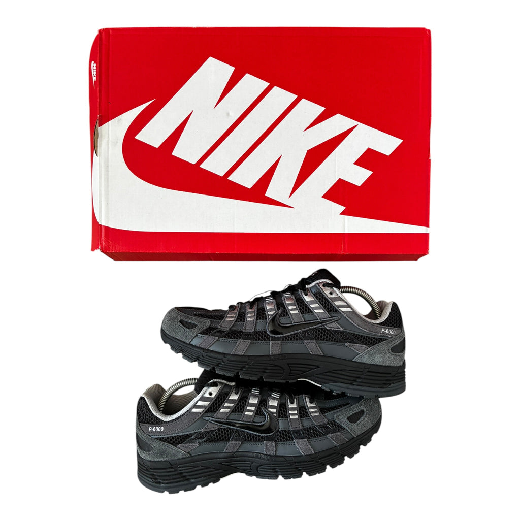 Nike P-6000 Black/Anthracite Chrome Suede