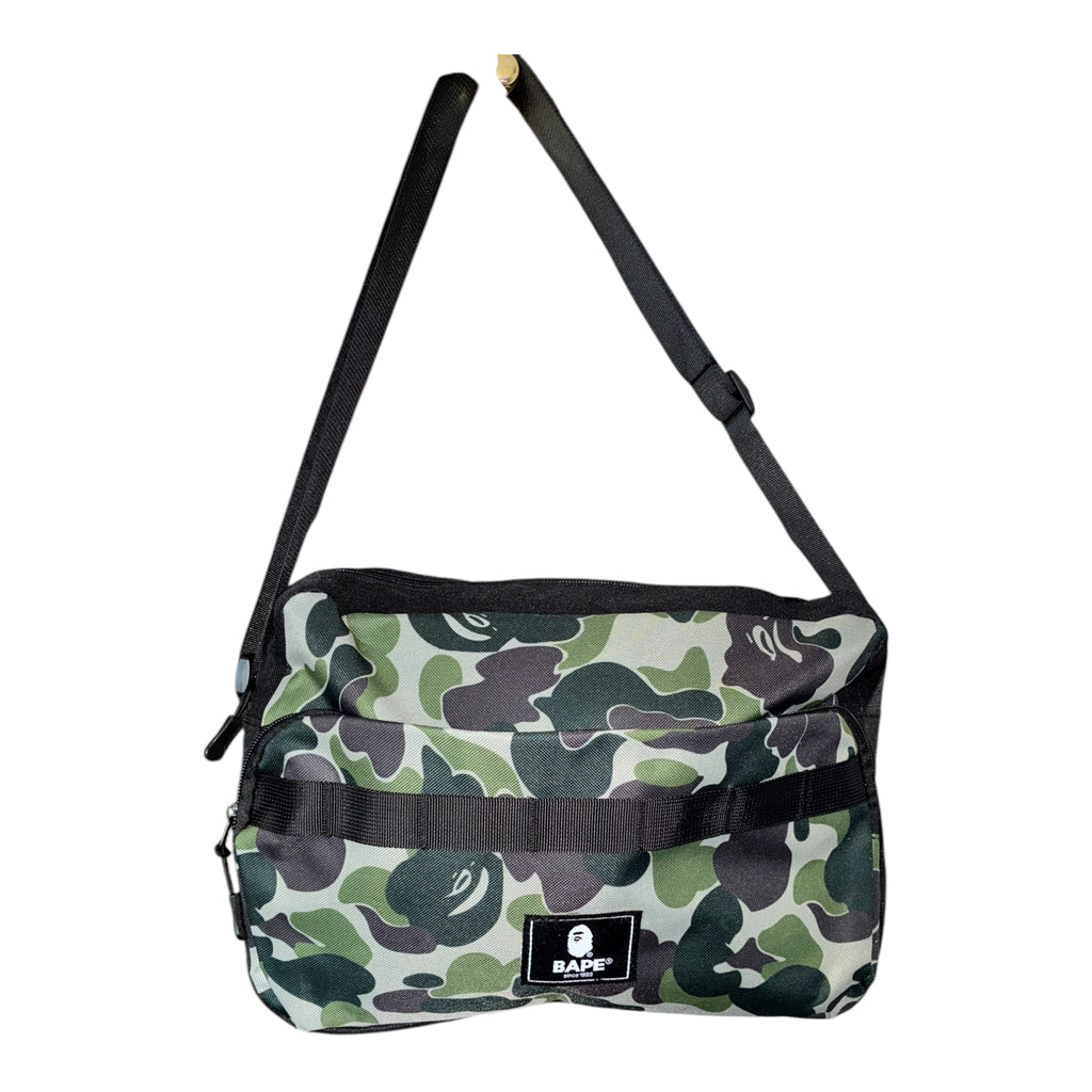 BAPE A Bathing Ape Shoulder Bag Camo