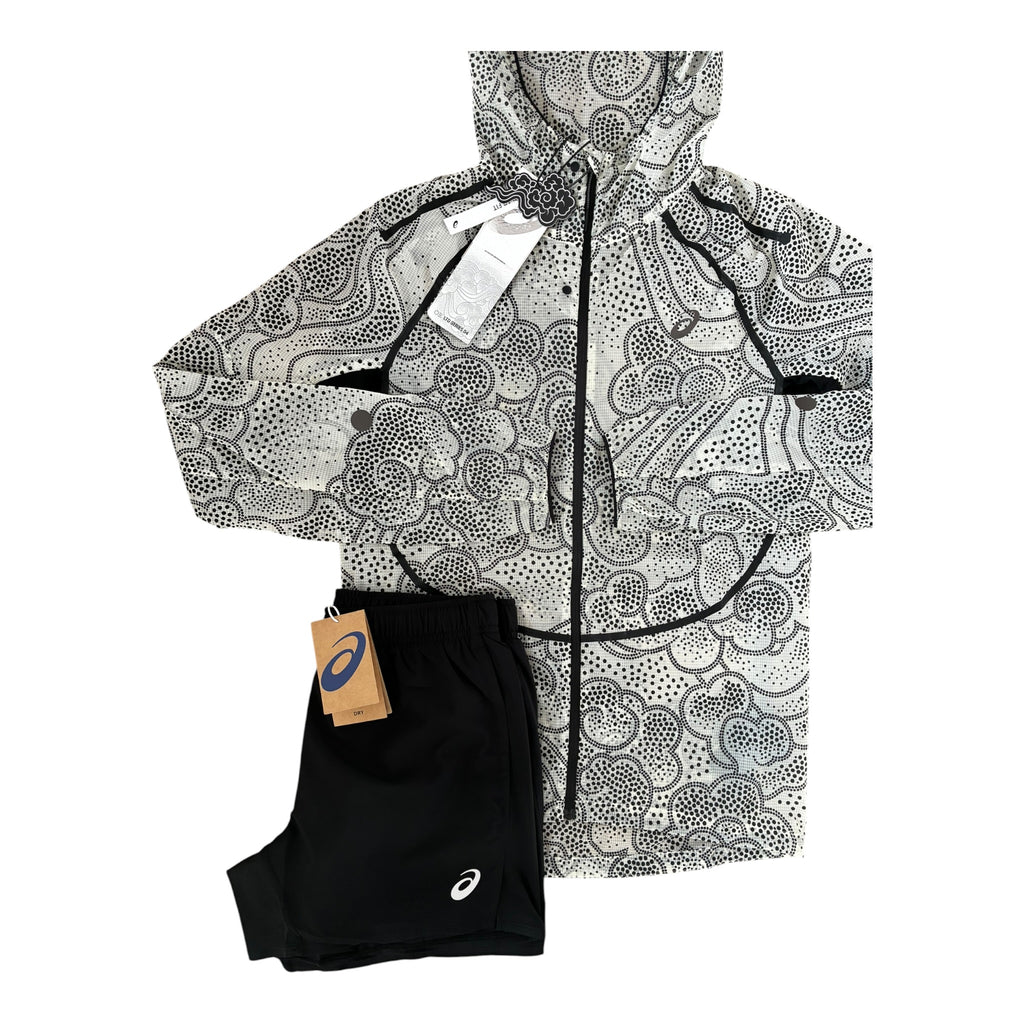 Asics Limited Series Windbreaker Jacket & Core Shorts Set