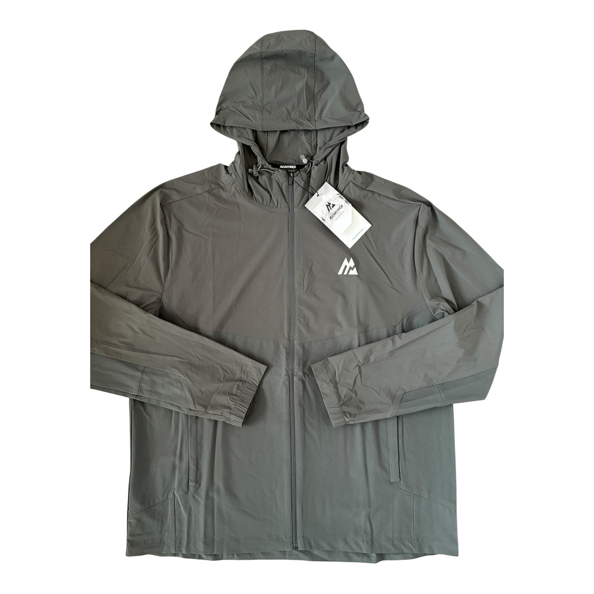 Montirex Surge Jacket & Trace Running Pant Tracksuit Set – Cement Grey
