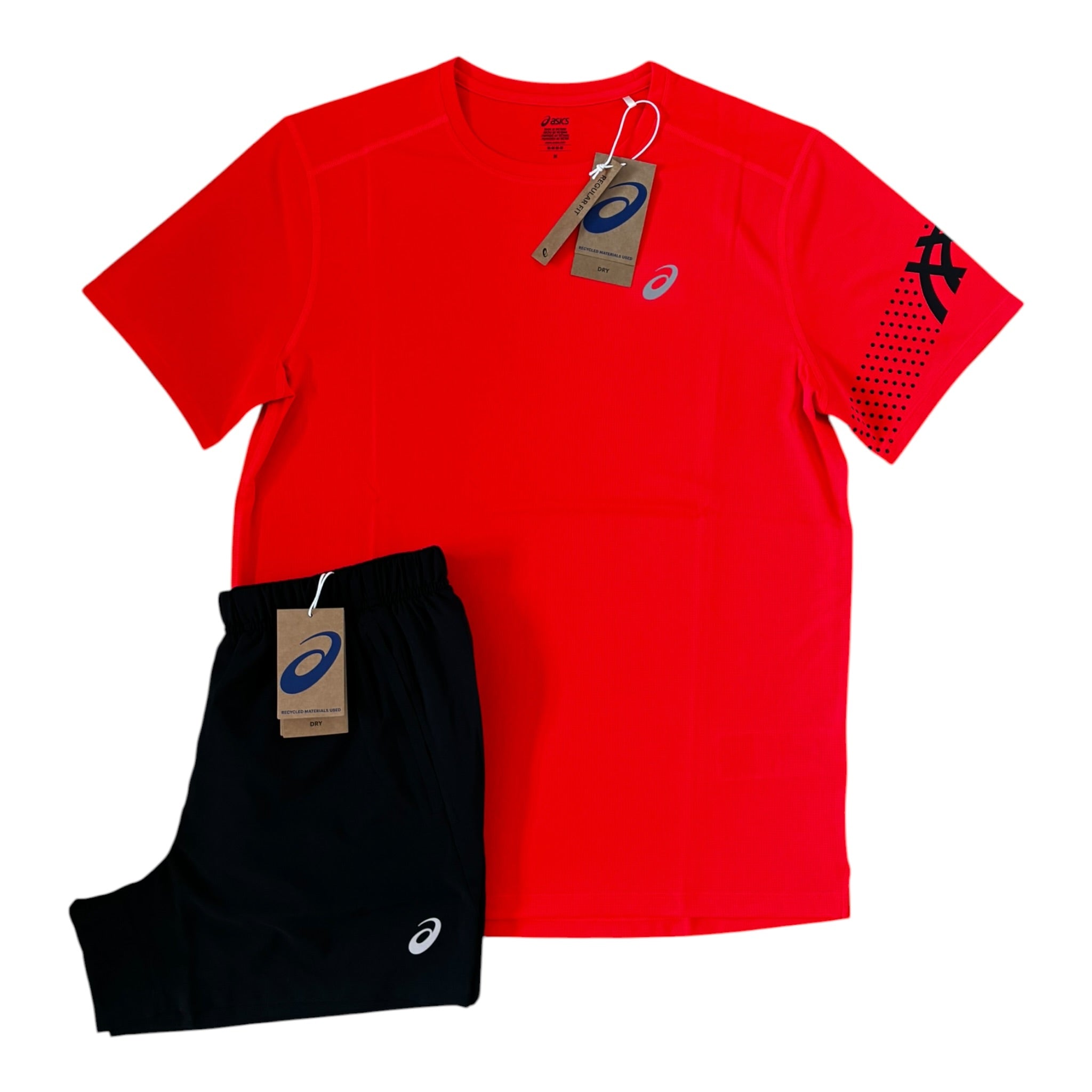 Asics Icon SS T-Shirt & Shorts Set