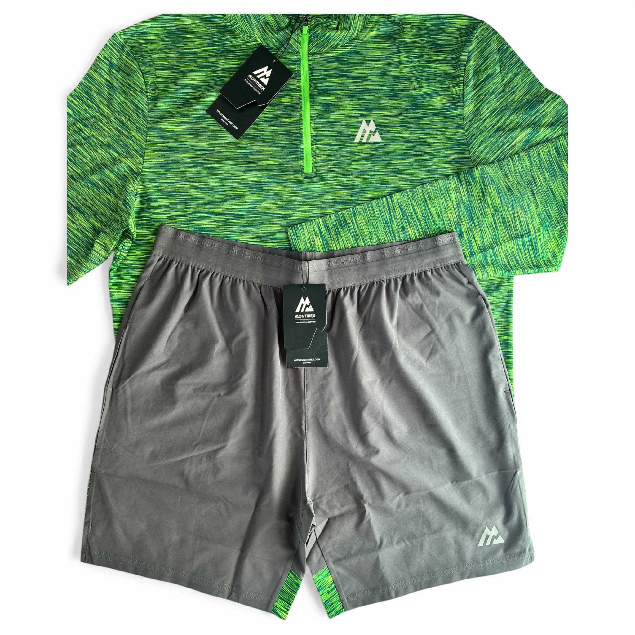 Montirex Trail 2.0 1/4 Zip & Shorts Set