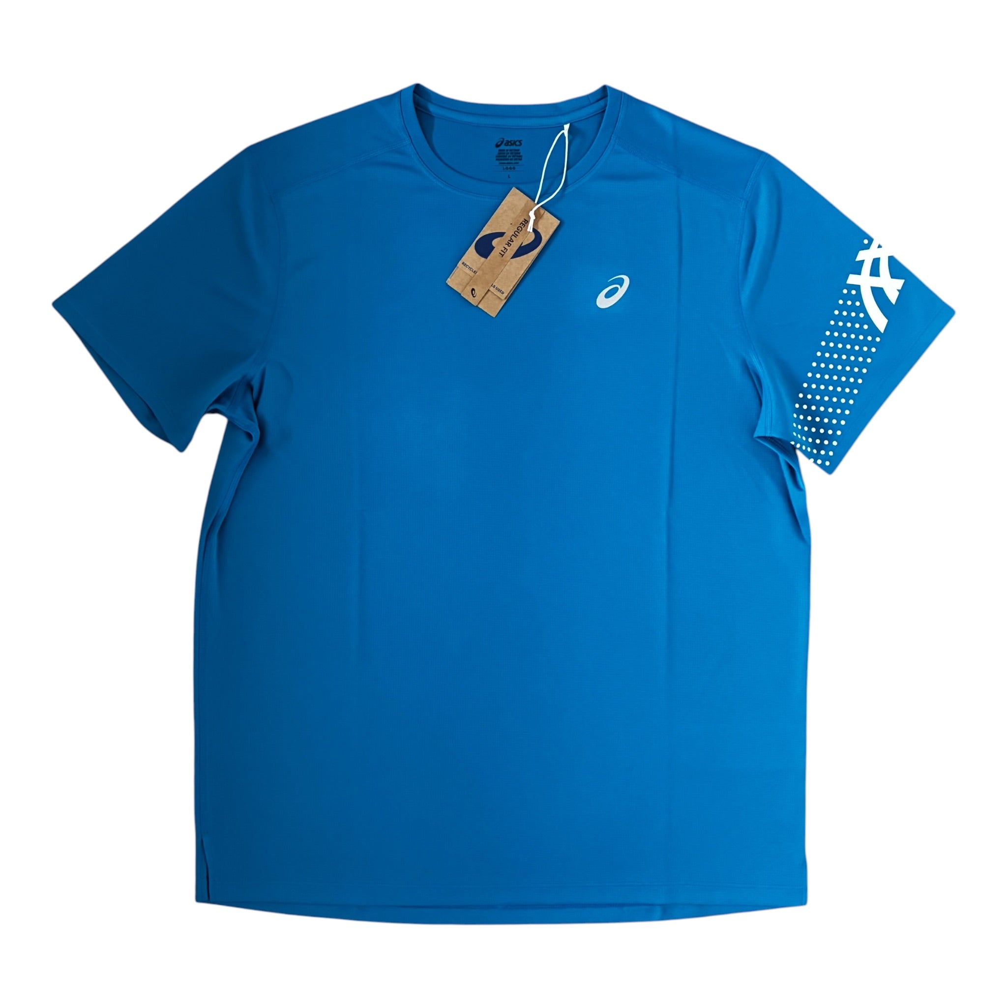 Asics Icon T-Shirt & Shorts Set – Aegean Blue/Cream