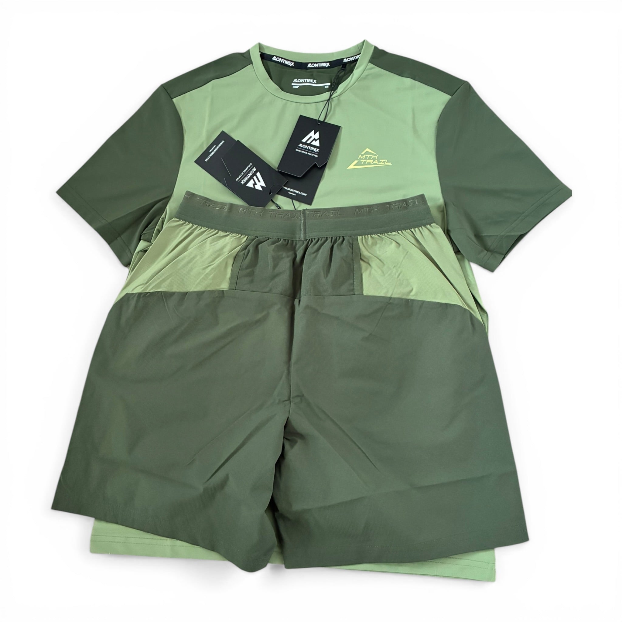 Montirex Trail Windbreaker T-Shirt & Shorts Set
